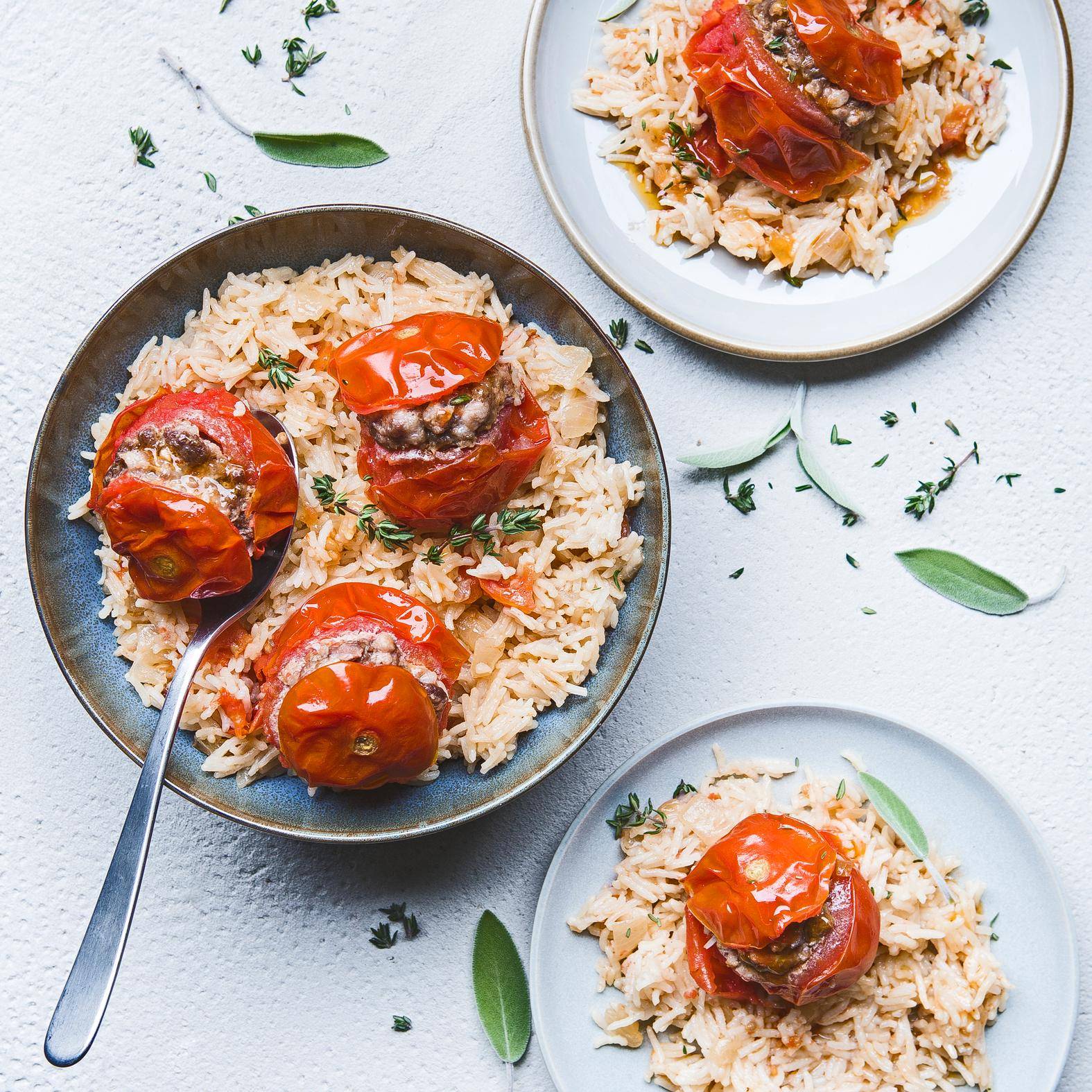 Nadziewane pomidory - przepisy EASY FRY GRILL & STEAM 3 in 1 | Tefal