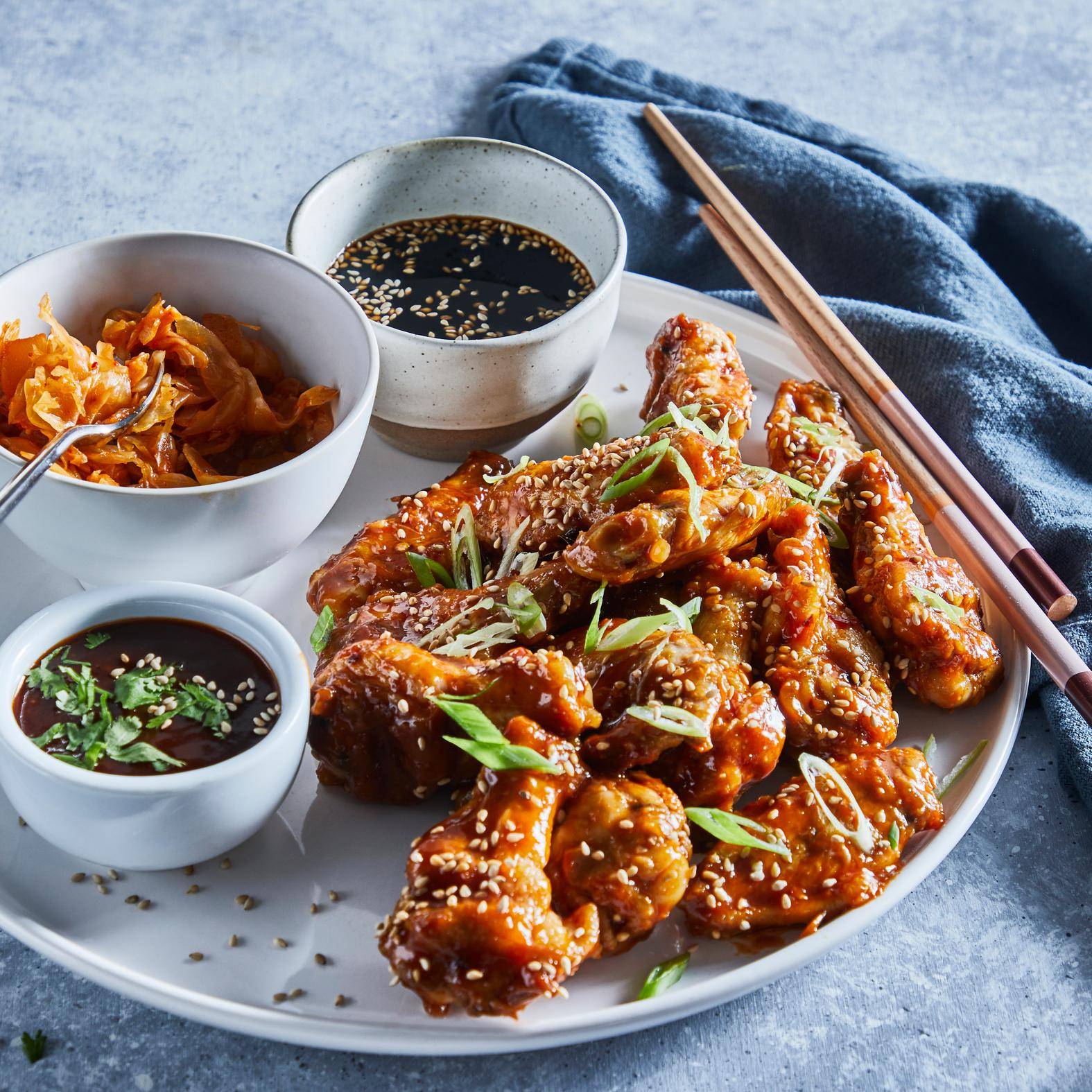 Skrzydełka po koreańsku - przepisy OptiGrill + | Tefal