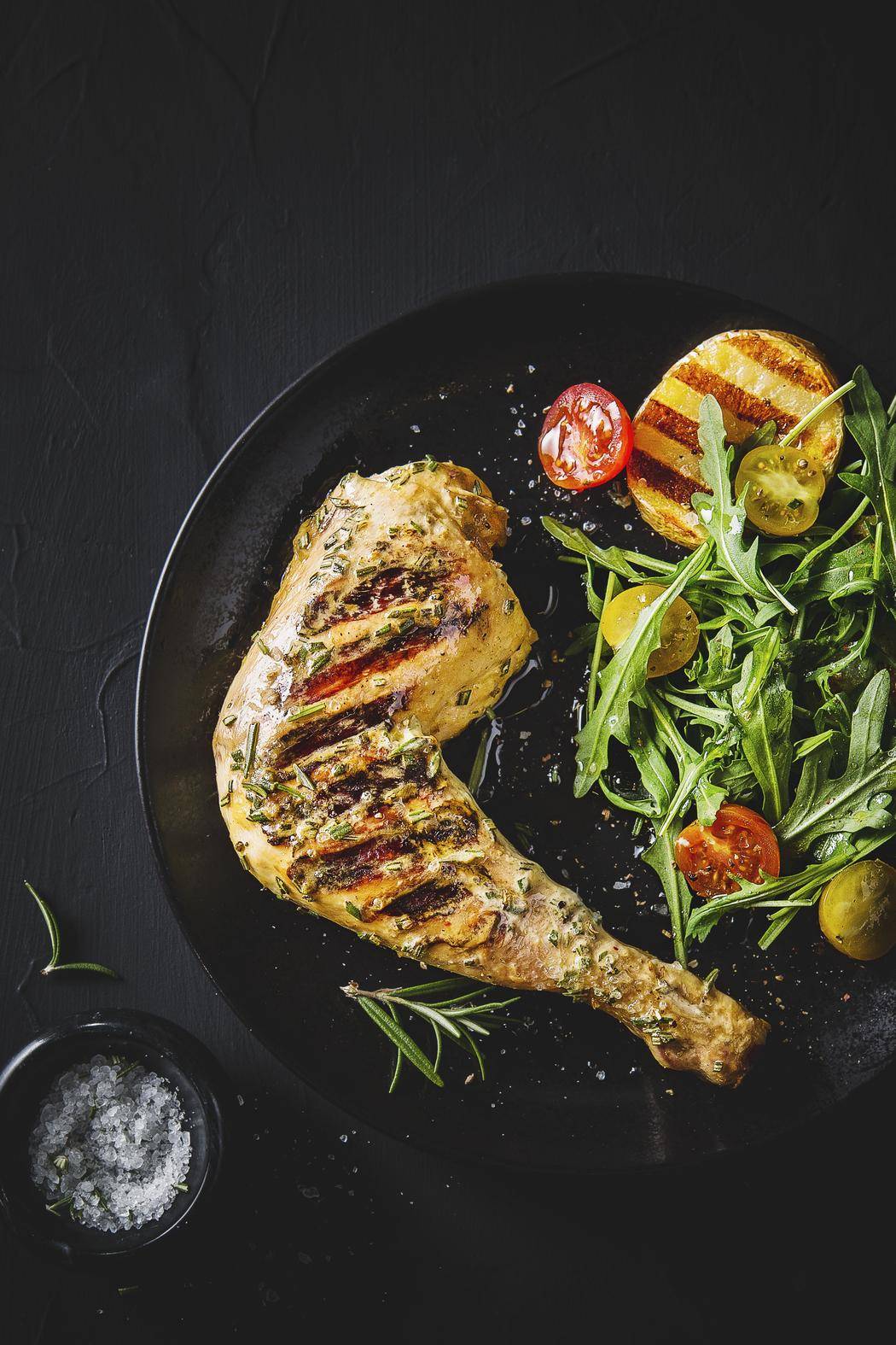 Udka z kurczaka w marynacie jogurtowo-rozmarynowej - przepisy OptiGrill | Tefal