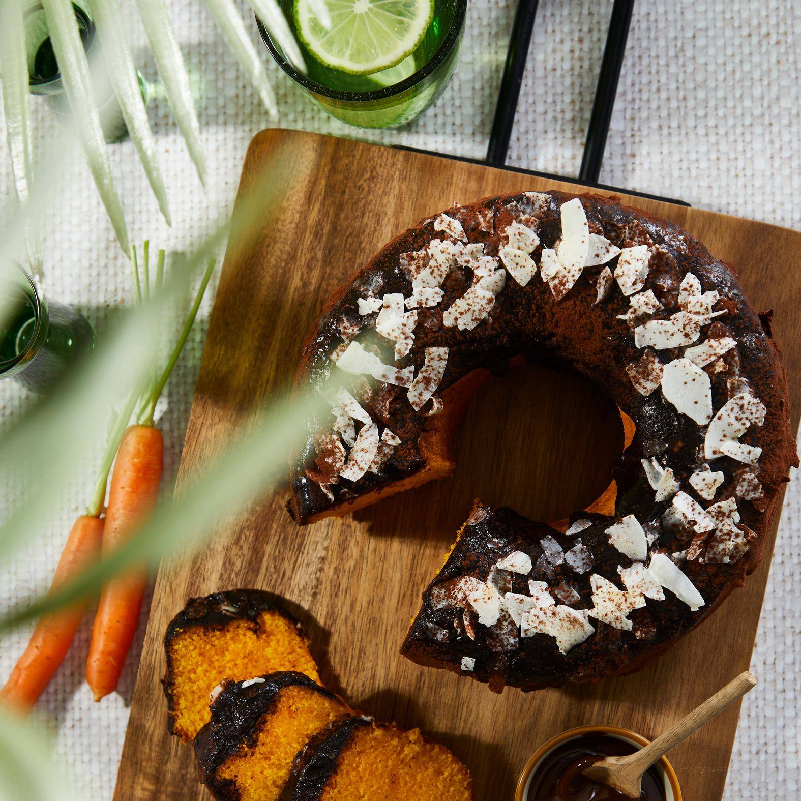 Brazylijskie ciasto marchewkowe (Bolo de Cenoura) - przepisy EASY FRY & GRILL 2 in 1 MECHANICAL | Tefal