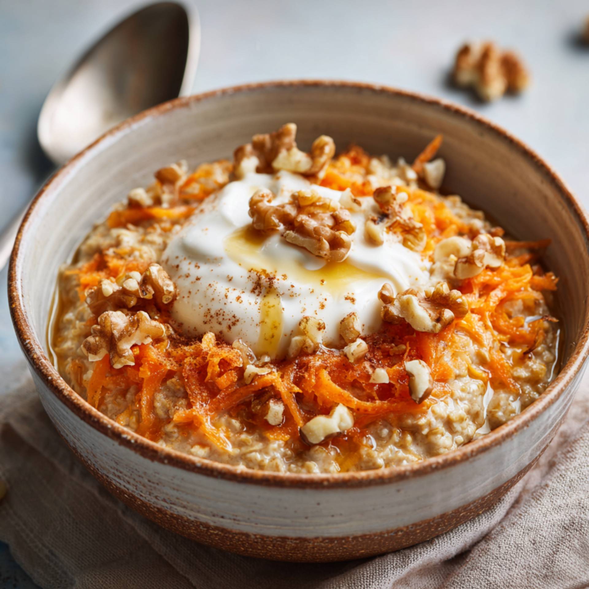 Marchewkowa owsianka z cynamonem - przepisy Cook4Me | Tefal