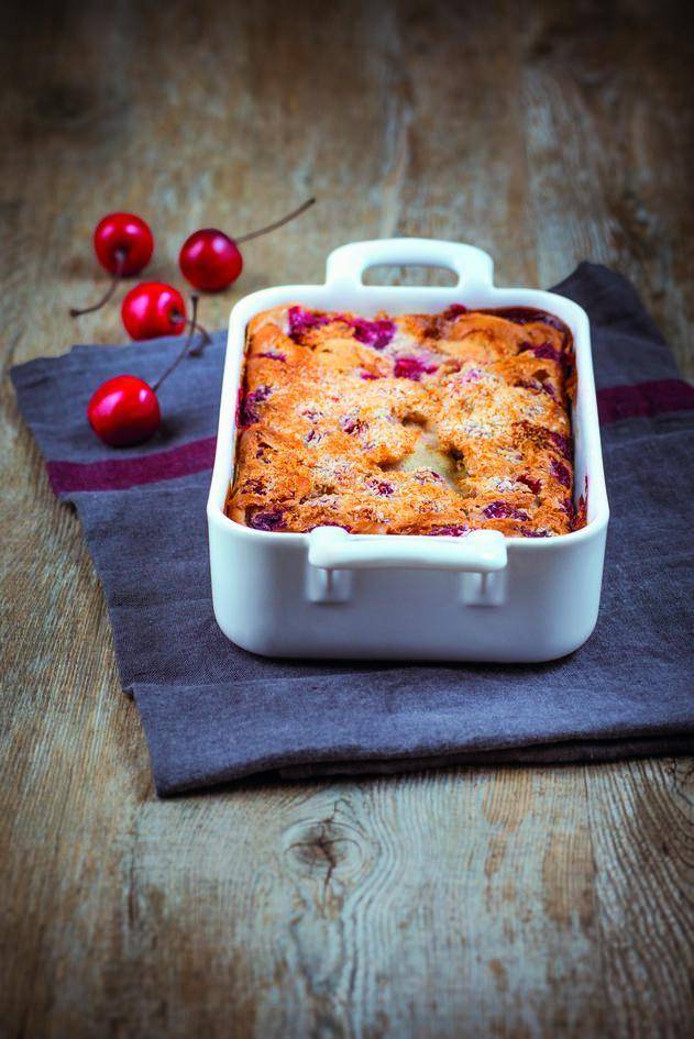 Clafoutis z kokosem i wiśniami - przepisy Perfectmix + | Tefal