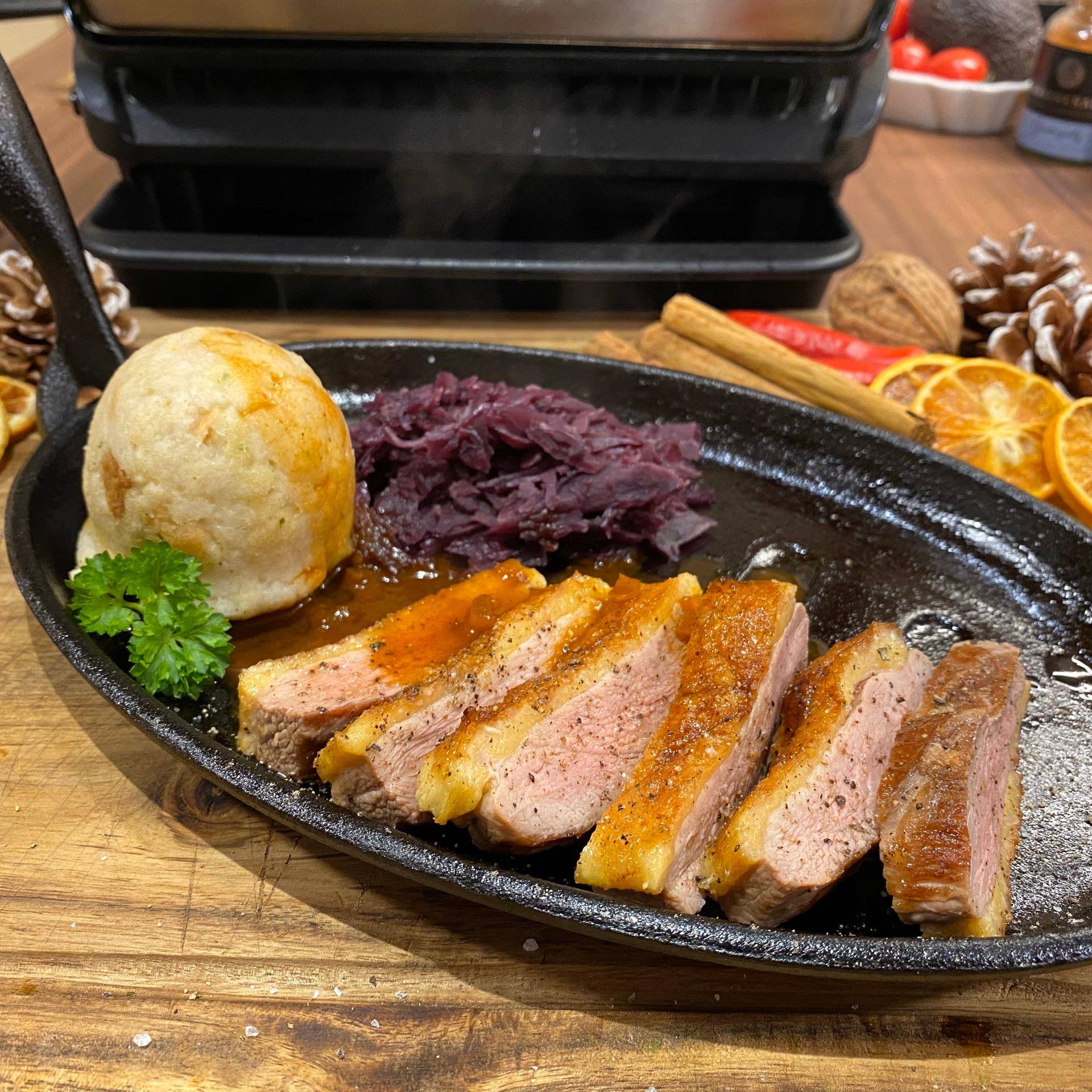 Filety z piersi kaczki z OptiGrilla - przepisy OptiGrill | Tefal