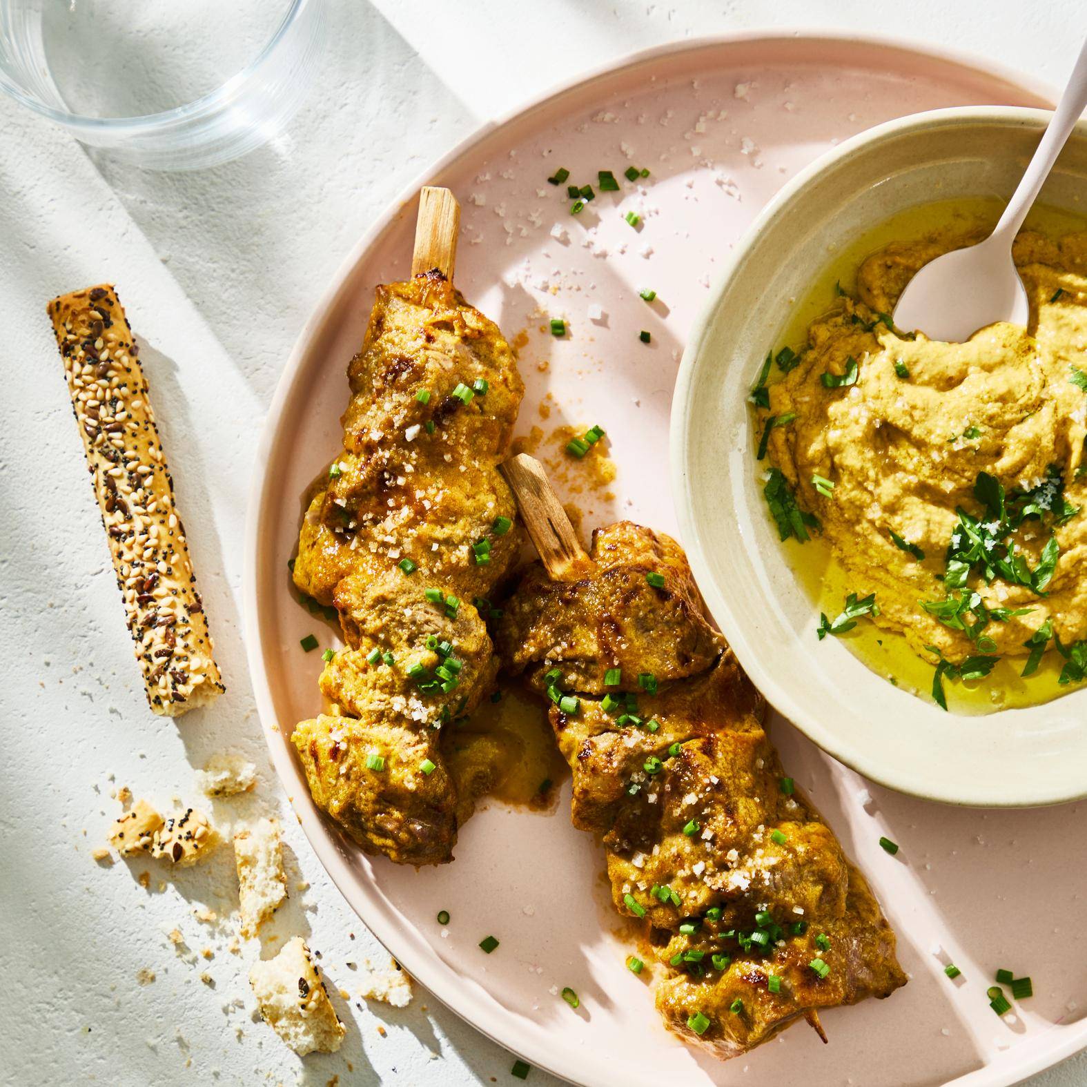 Szaszłyki wołowe piri piri - przepisy Easy Fry Max | Tefal