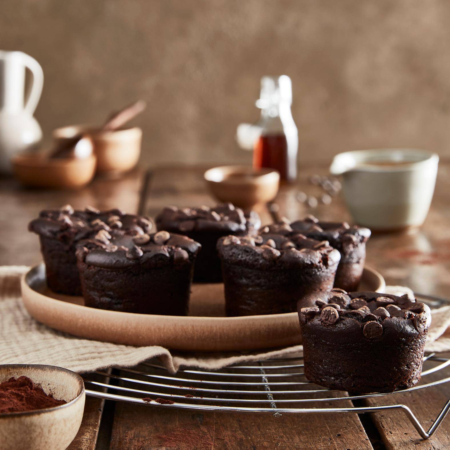 Muffiny z masłem orzechowym i czekoladą - przepisy Perfectmix + | Tefal