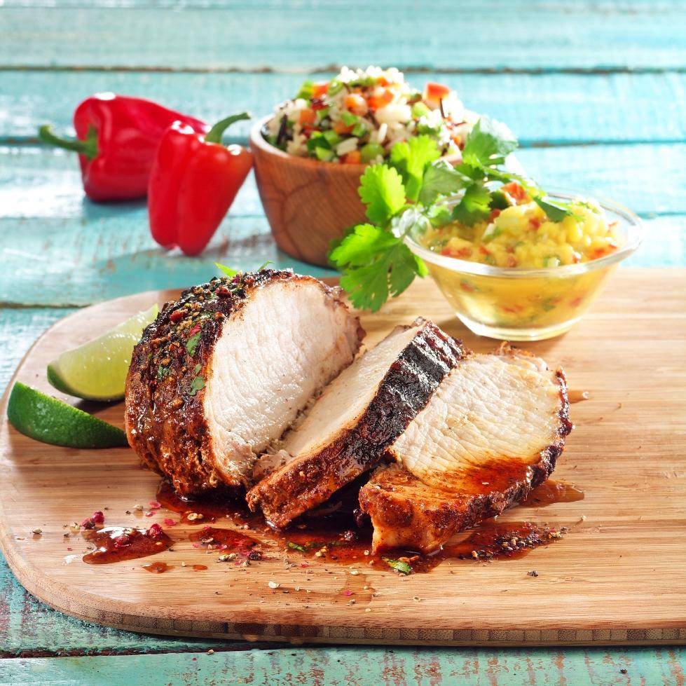 Filet wieprzowy z curry - przepisy OptiGrill XL | Tefal