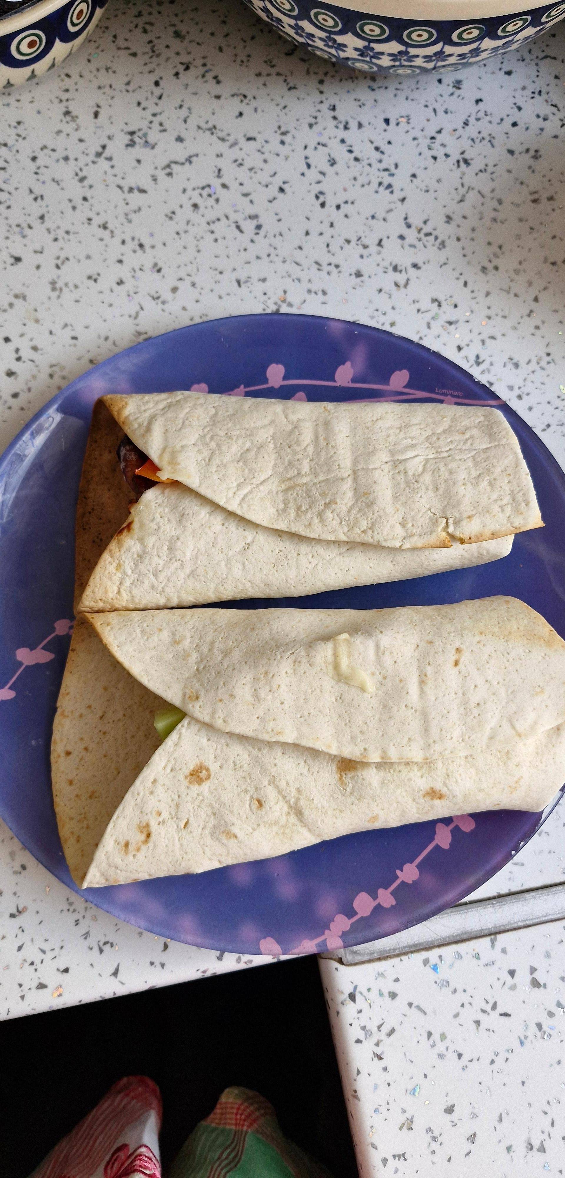 Tortilla wrap z kurczakiem - przepisy Dual EasyFry&Grill | Tefal