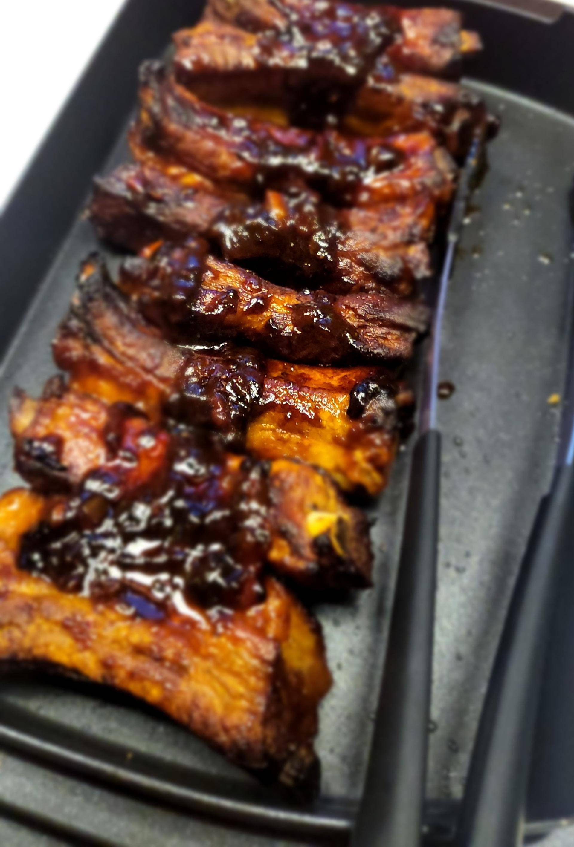 Żeberka barbecue - przepisy Cookeo V3 | Tefal