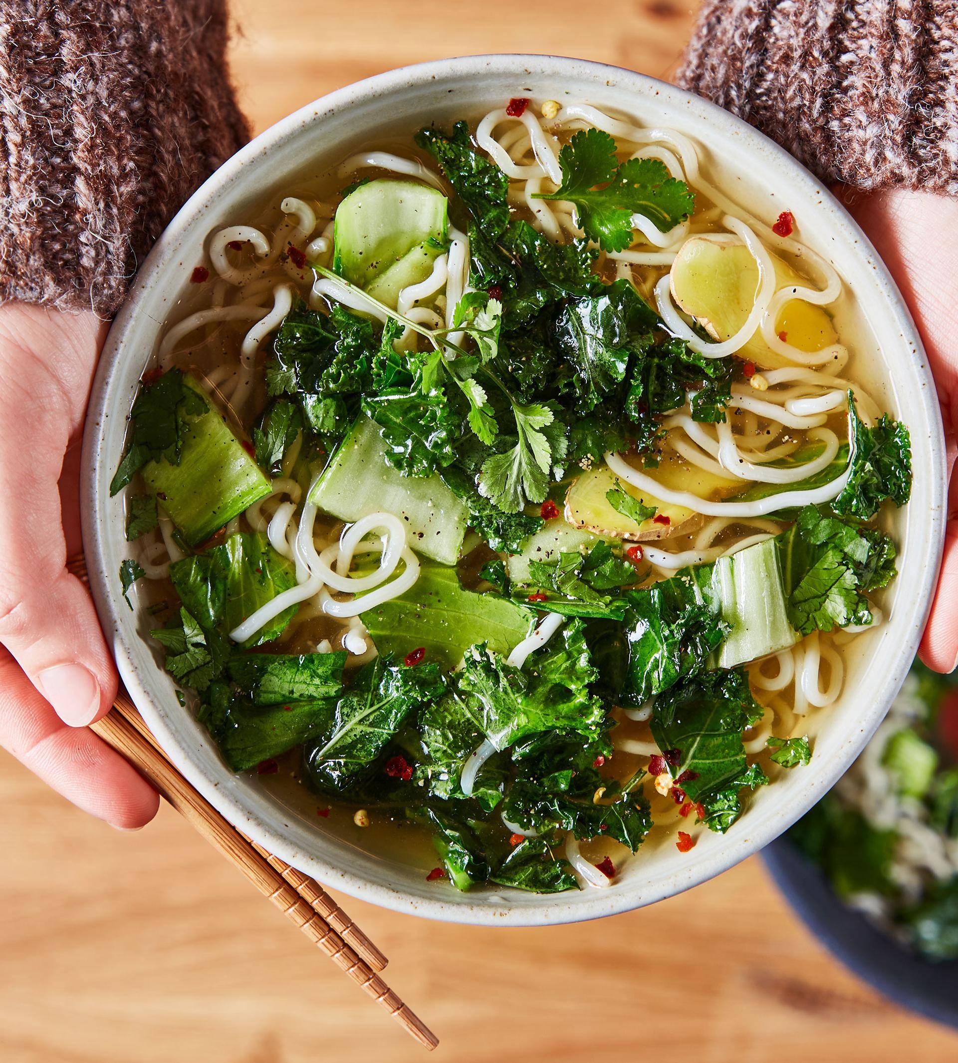 Ostre warzywne ramen - przepisy Patelnie i Garnki | Tefal