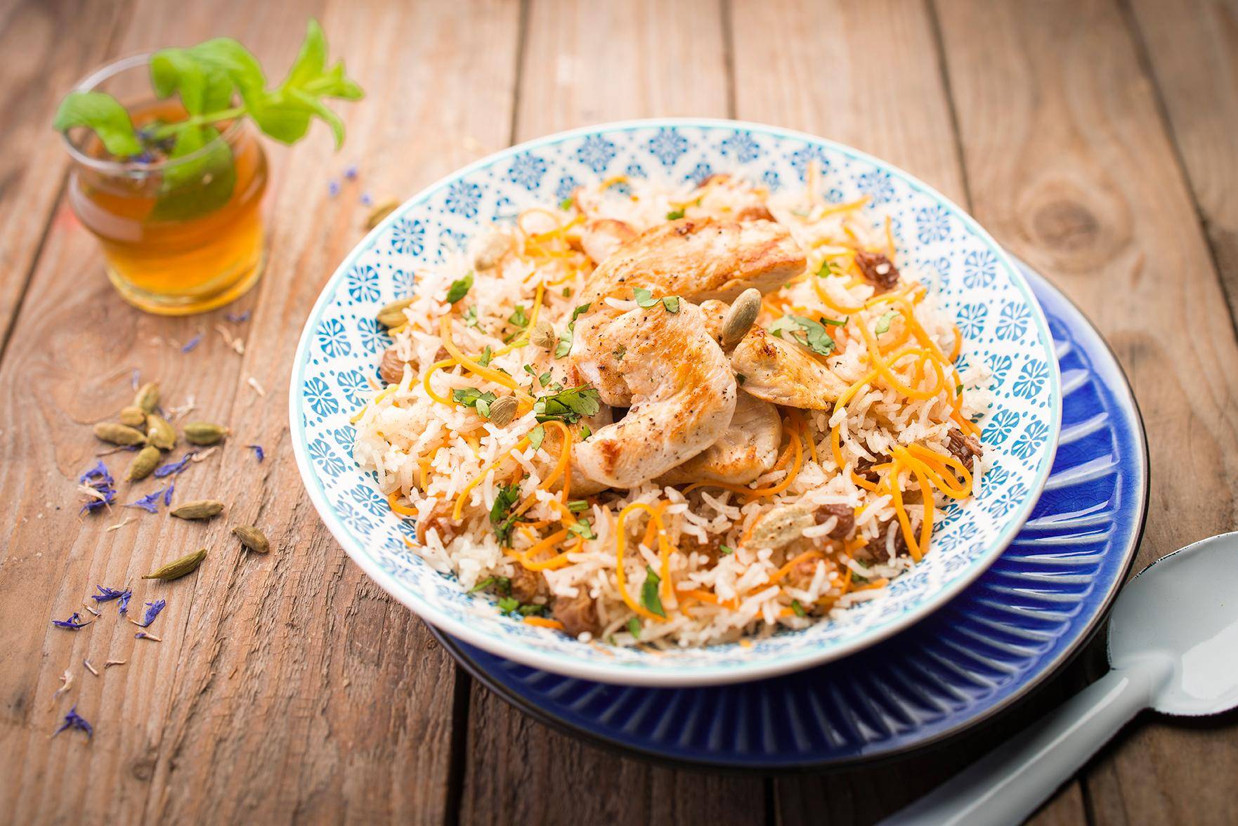 Kurczak po syryjsku z ryżem - przepisy Cook4Me | Tefal