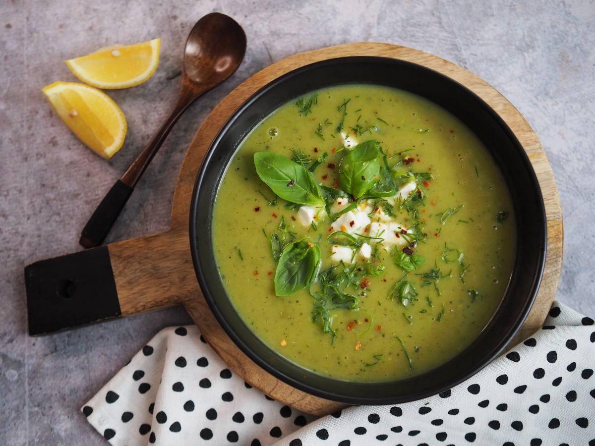 Zupa z cukinii i szpinaku - przepisy Cook4Me | Tefal