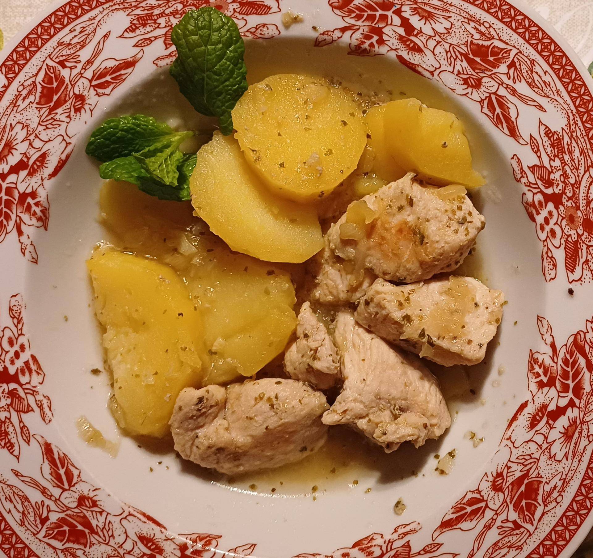 Indyk z ziemniakami i majerankiem - przepisy Cookeo V3 | Tefal