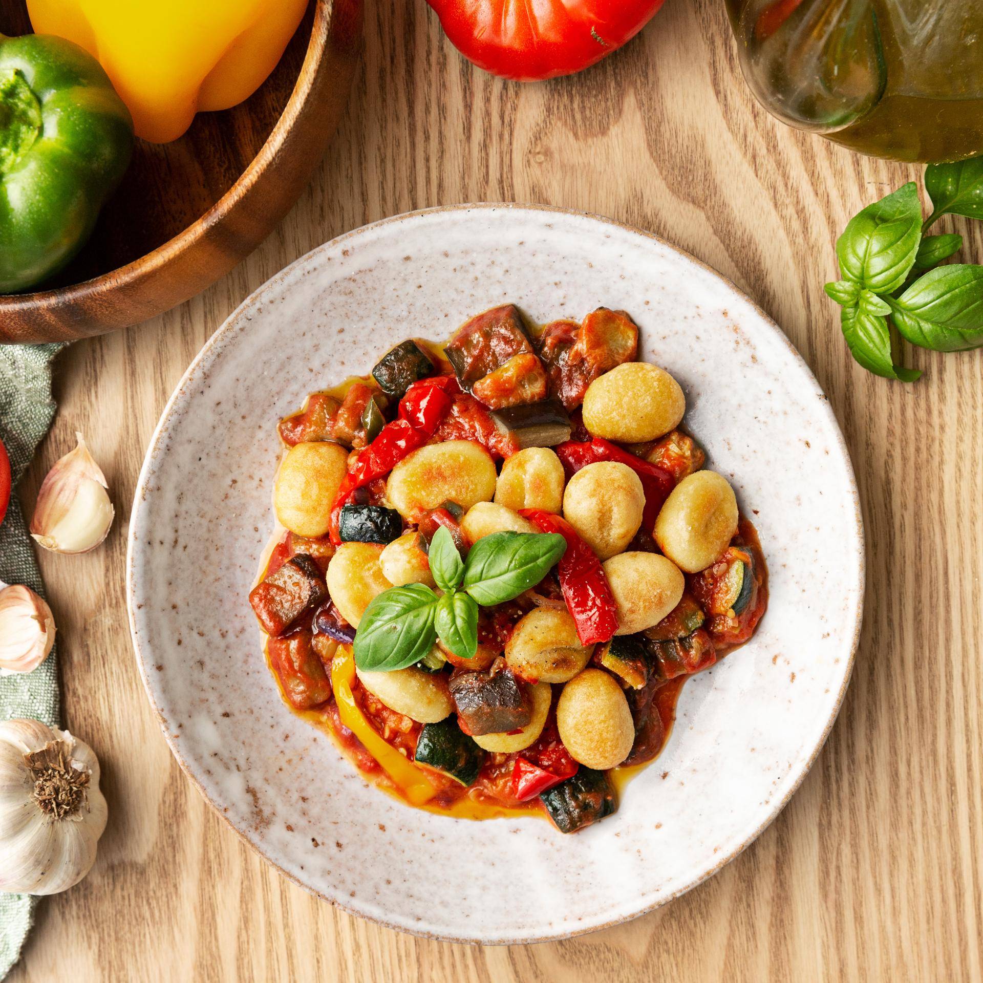 Gnocchi z ratatouille - przepisy EASY FRY GRILL & STEAM 3 in 1 | Tefal