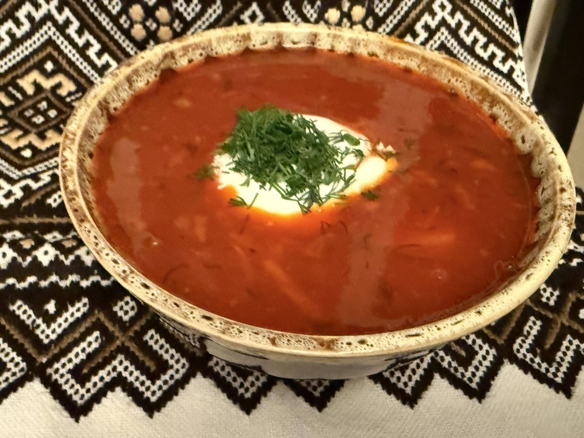 Barszcz ukraiński - przepisy Cookeo V3 | Tefal