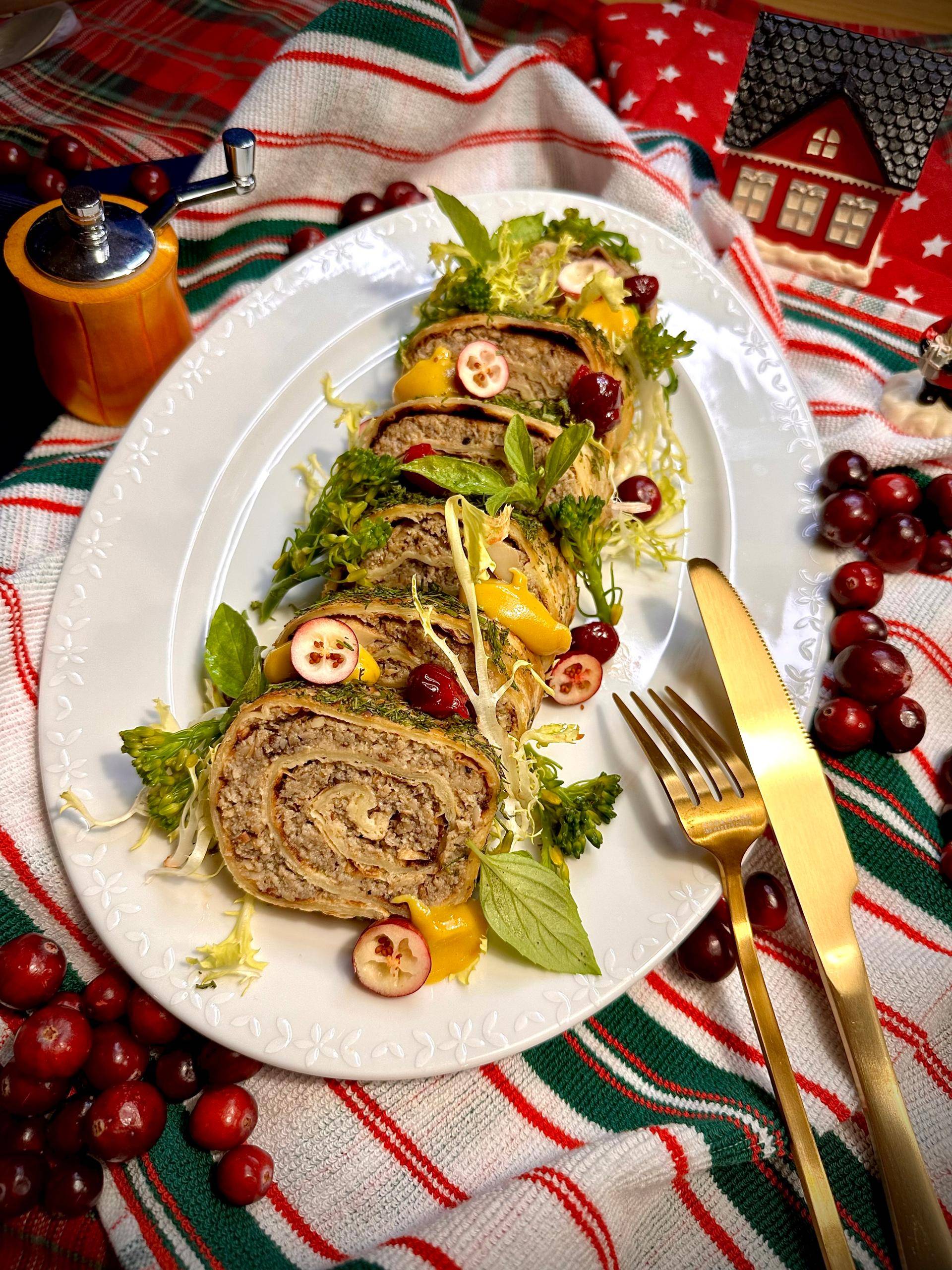 Kulebiak grzybowy wg Jurka Sobieniaka - przepisy Cook4Me | Tefal