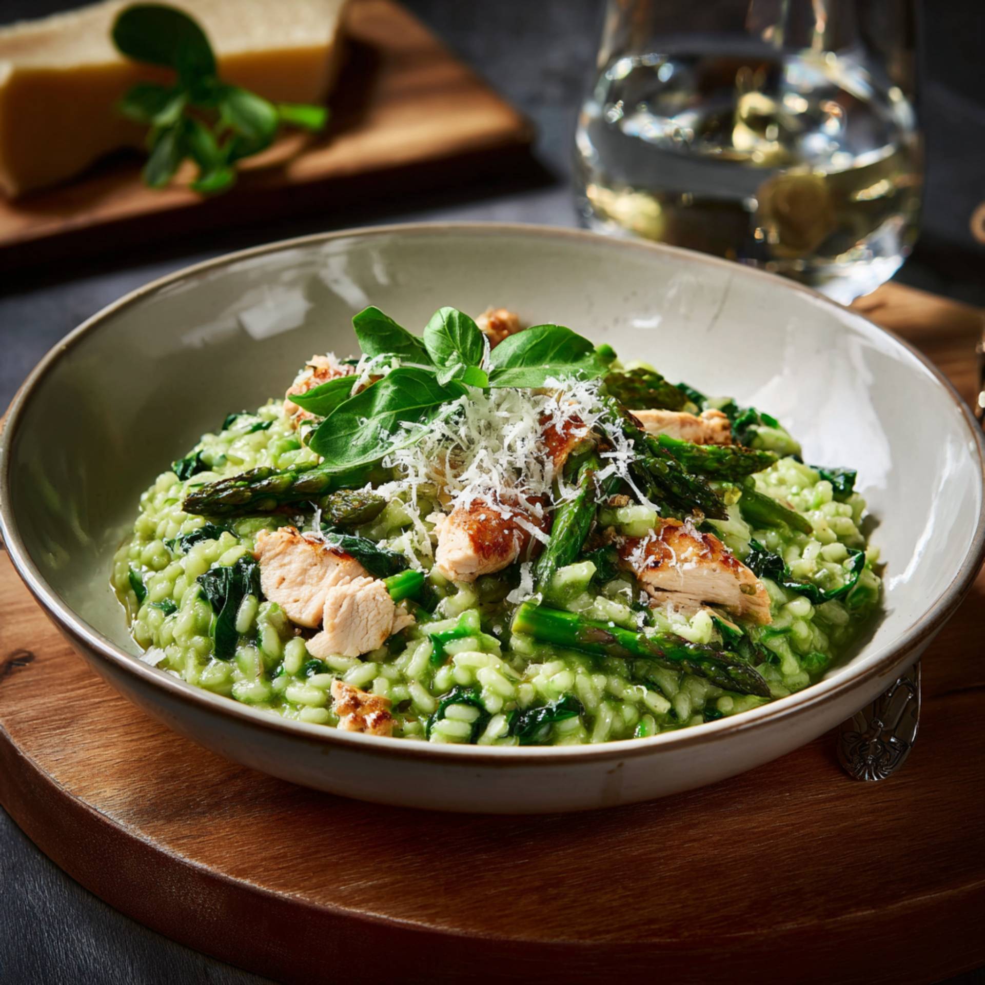 Zielone risotto z indykiem - przepisy Cook4Me | Tefal