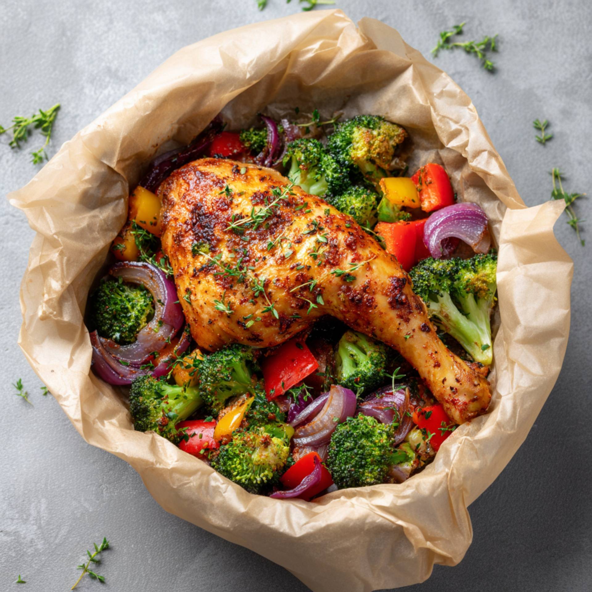 Udko z warzywami - przepisy EASY FRY & GRILL 2 in 1 MECHANICAL | Tefal