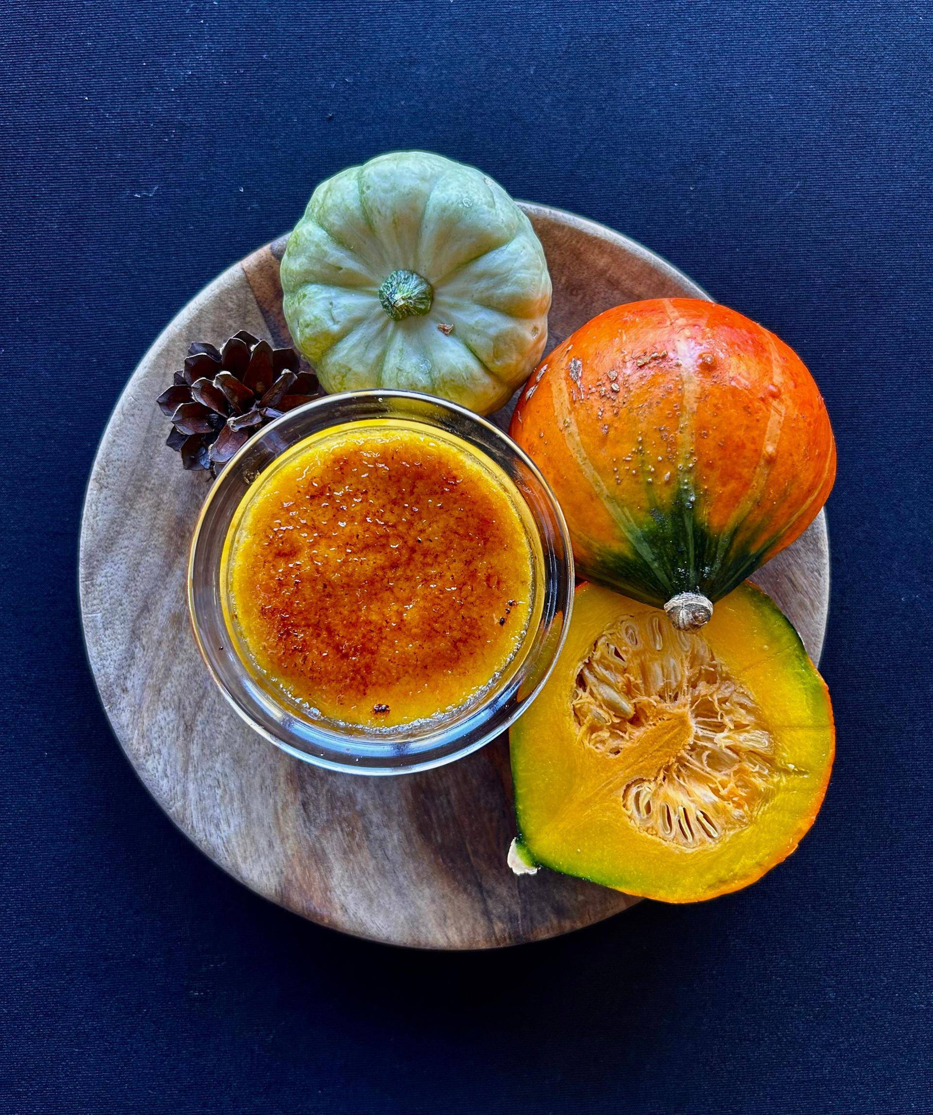 Dyniowy creme brulee z szafranem - przepisy Cook4Me | Tefal