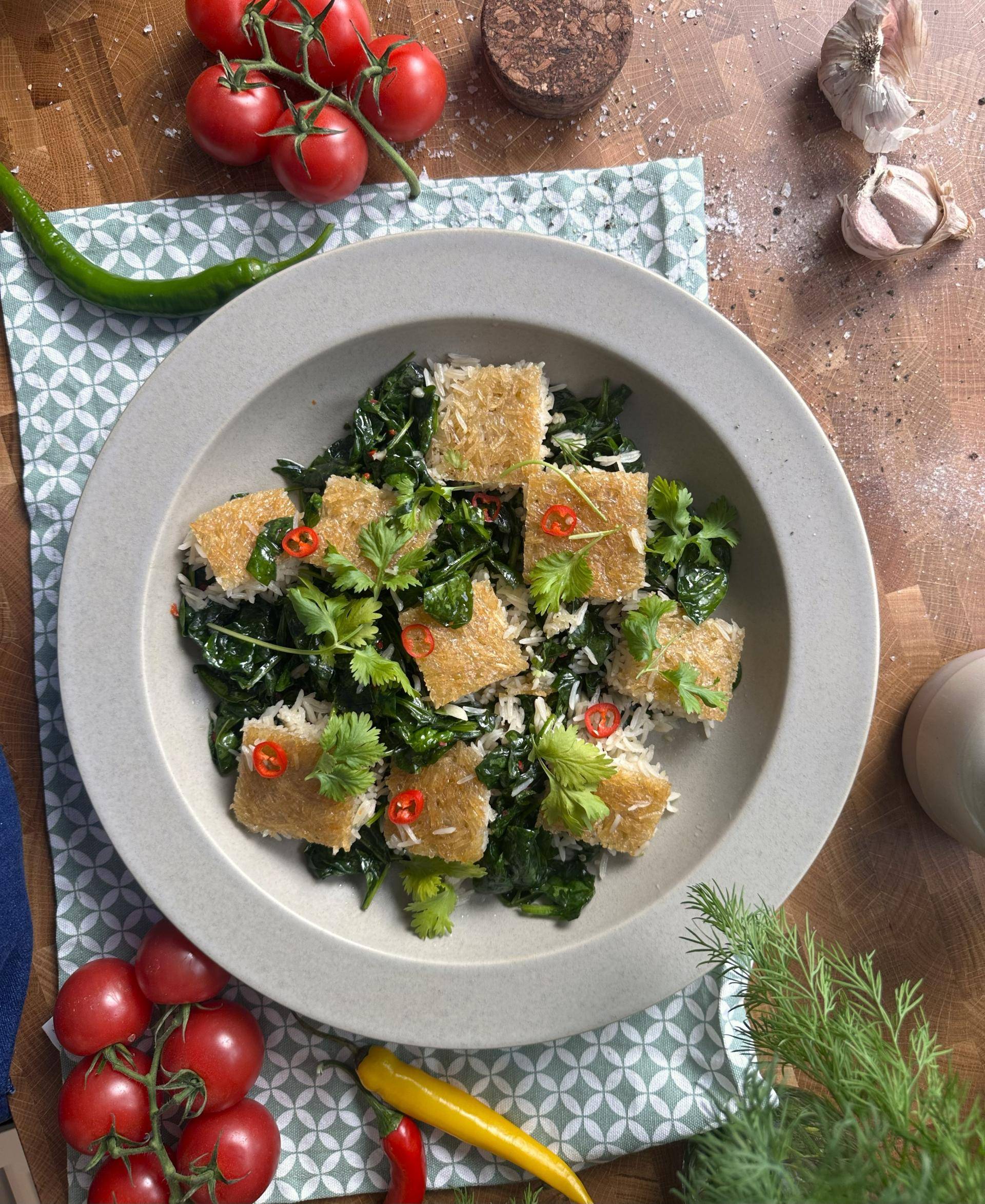 Ryż basmati na chrupko z kminem - przepisy Cookeo V3 | Tefal