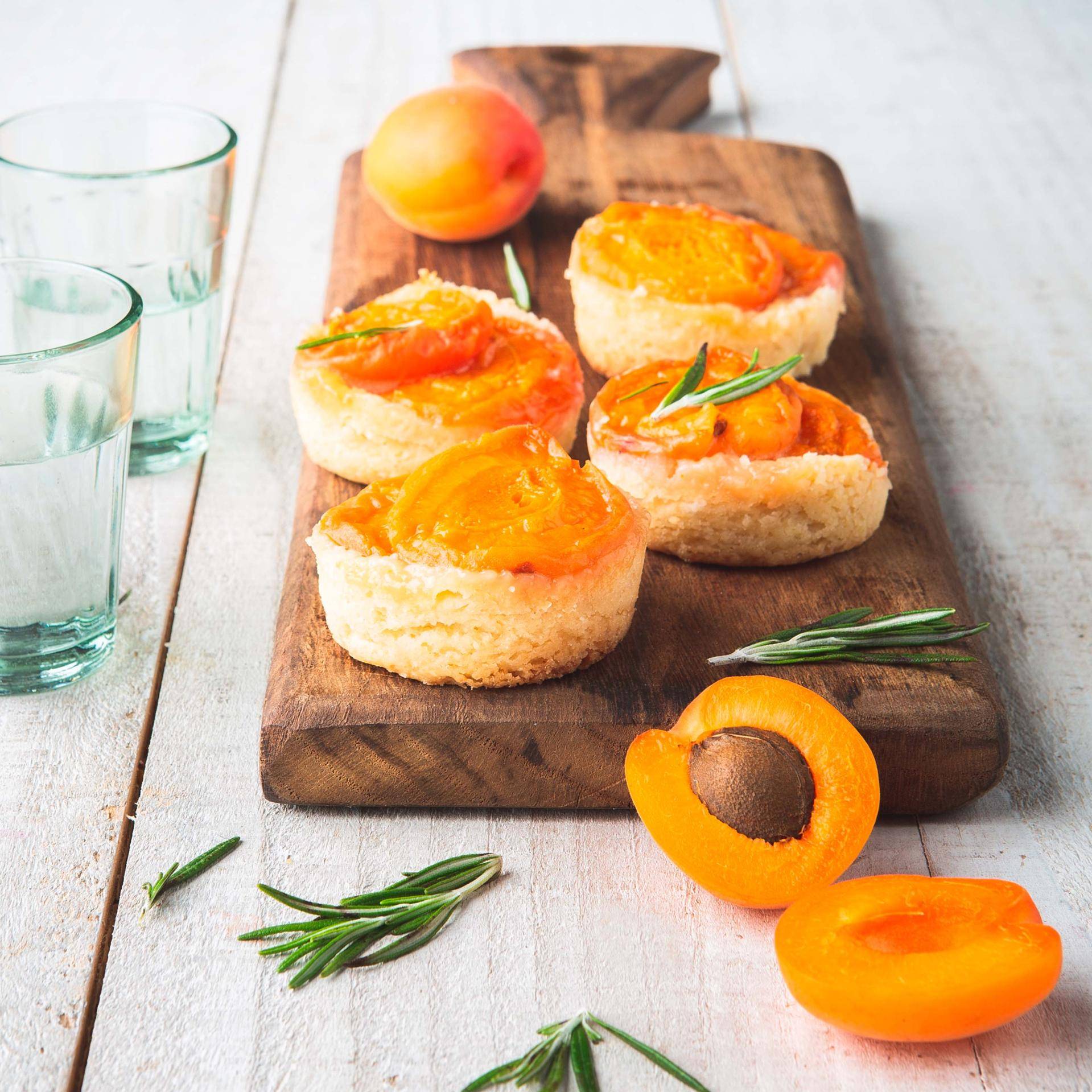 Rozmarynowo-morelowe tarteletki - przepisy Cake Factory | Tefal