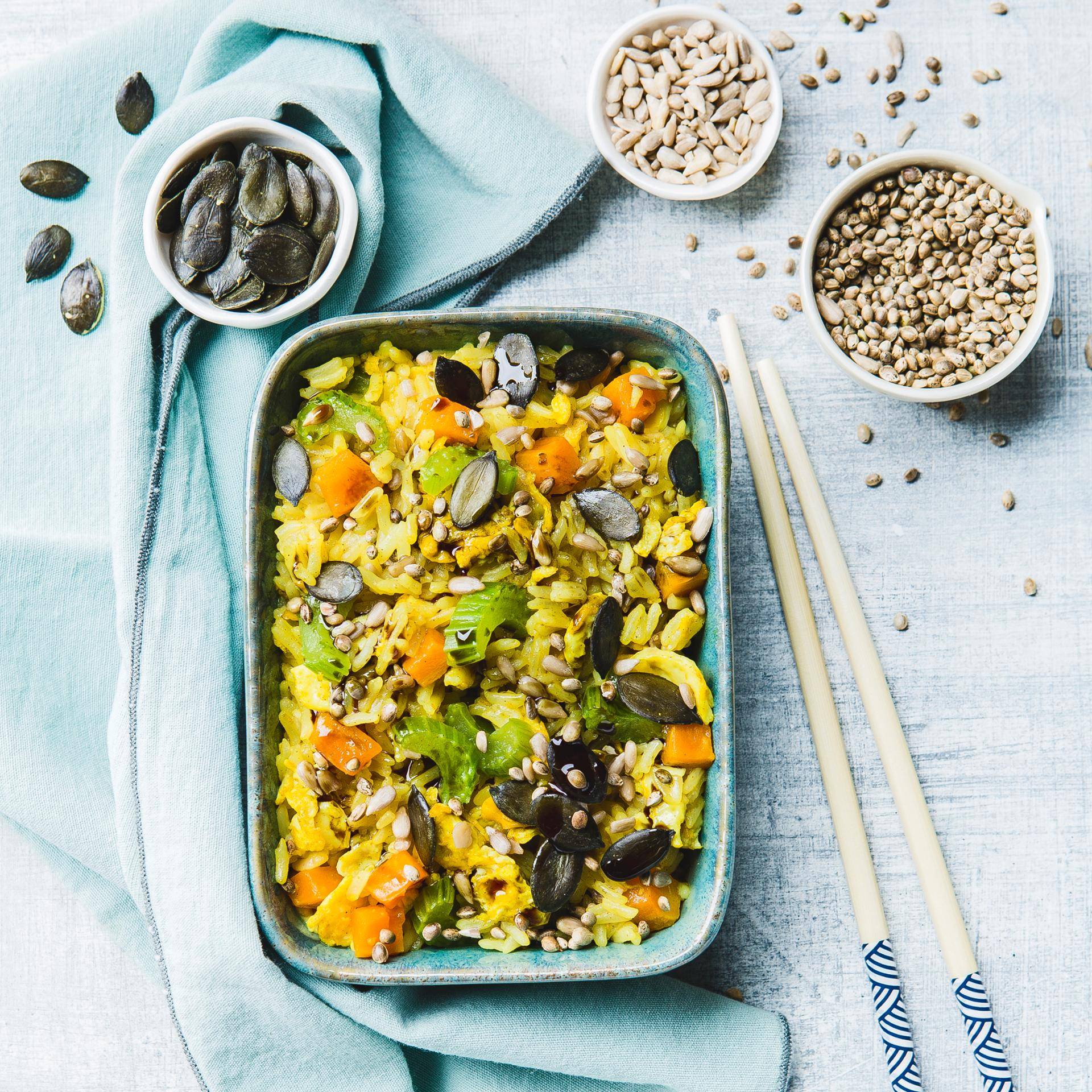 Ryż z ziarnami i przyprawami - przepisy Cook4Me | Tefal