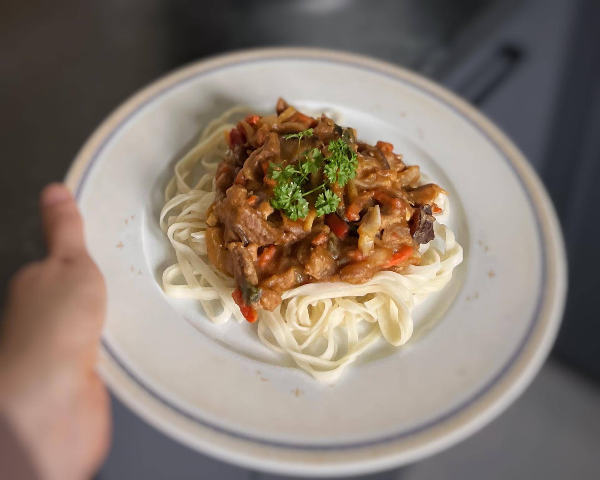 Wieprzowina z warzywami po azjatycku wg gajdulka.home - przepisy Cook4Me | Tefal