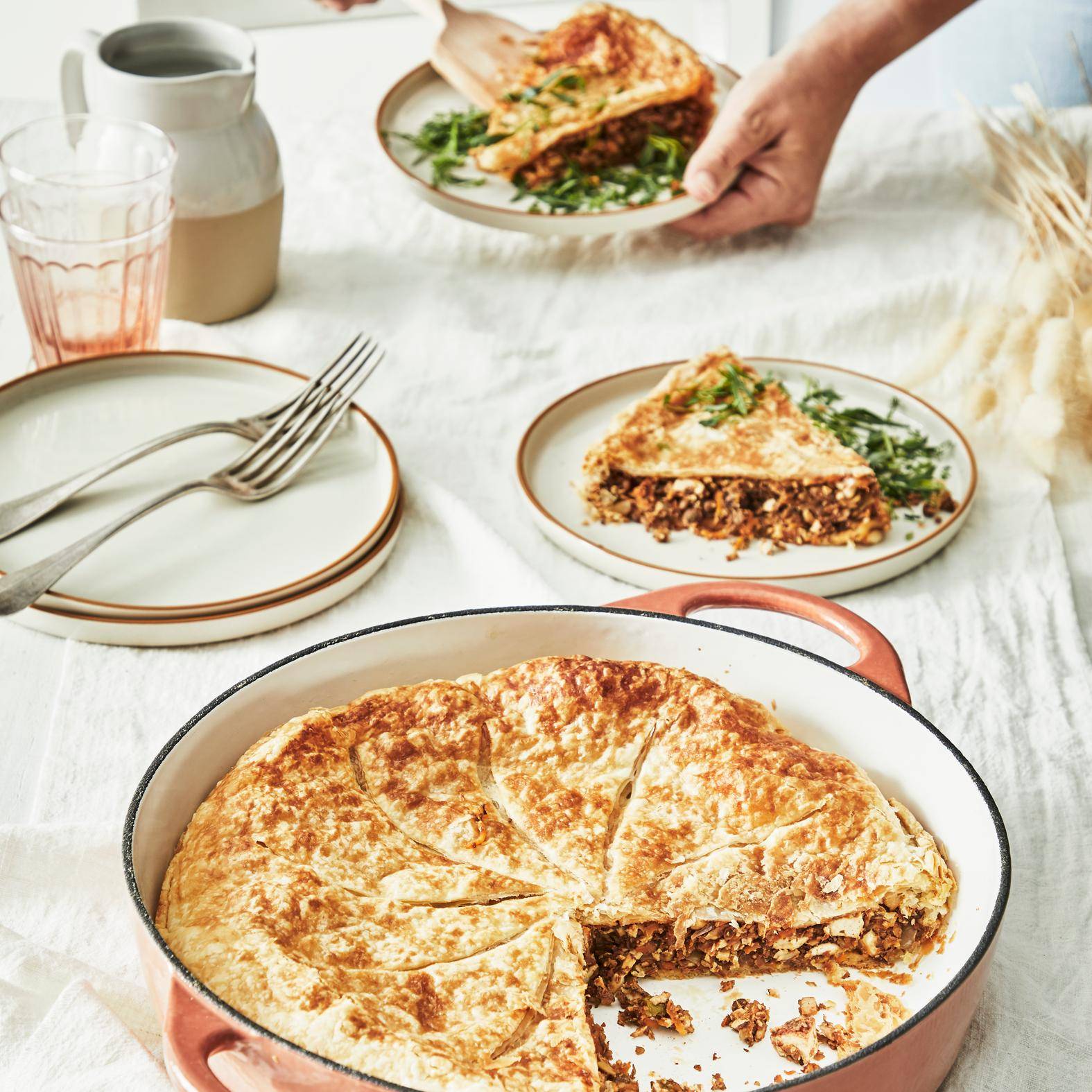 Wegańska tarta - przepisy Patelnie i Garnki | Tefal