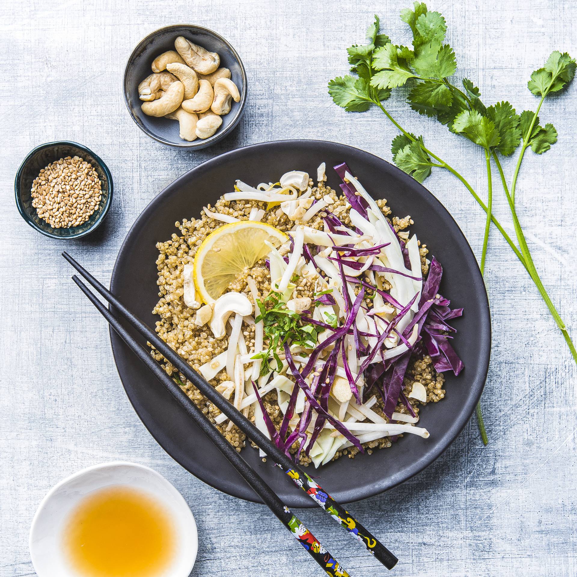 Komosa ryżowa z kapustą tajską - przepisy Cook4Me | Tefal