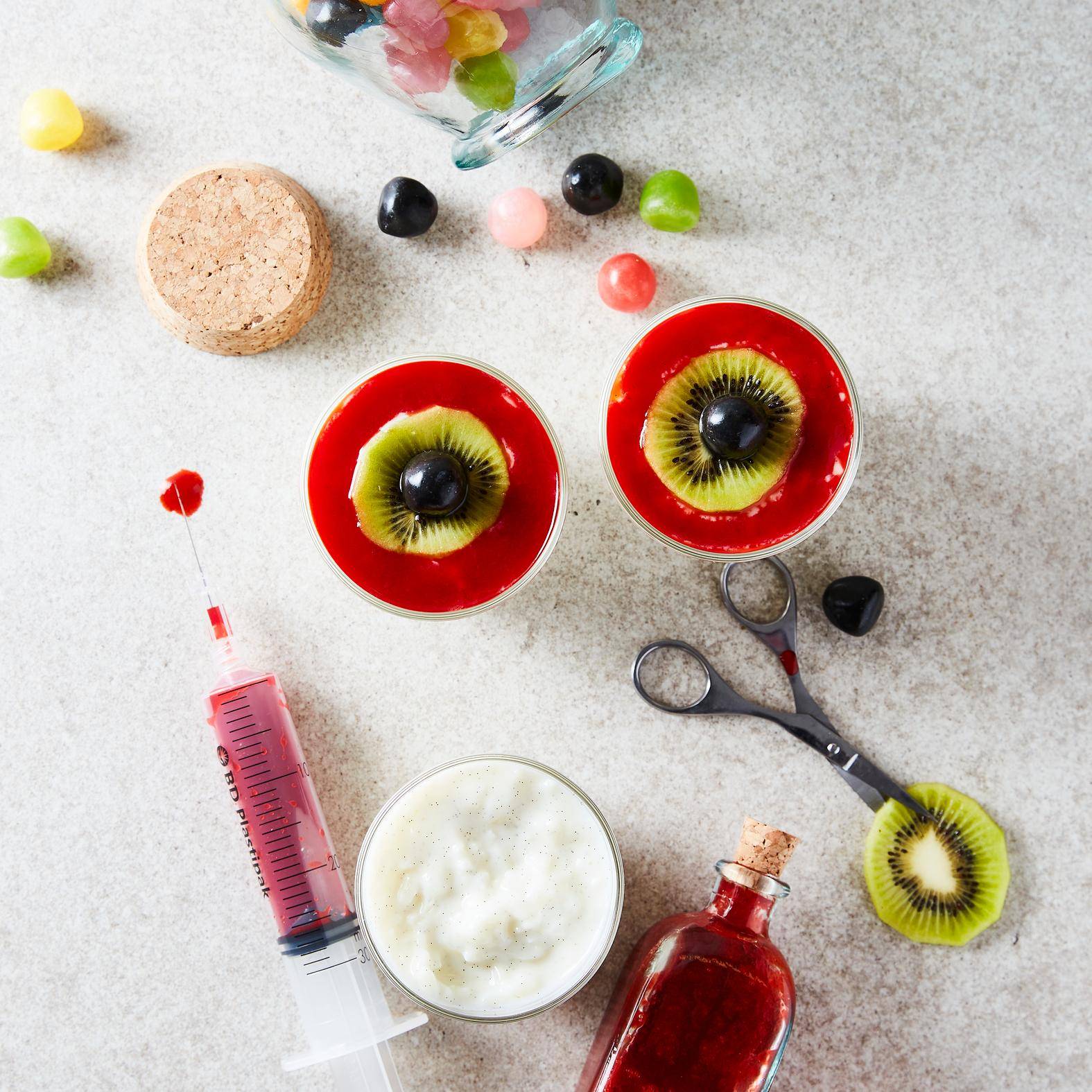 Pudding ryżowy z coulisem z czerwonych jagód - przepisy Cake Factory | Tefal