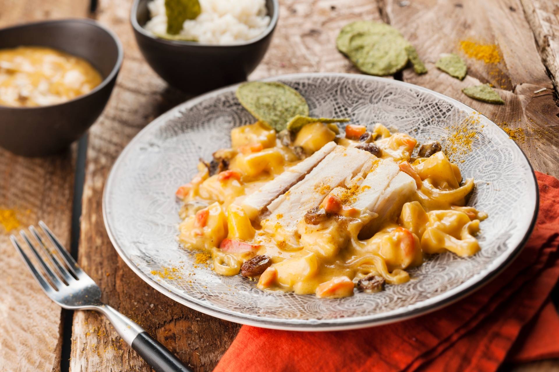 Morszczuk w sosie curry - przepisy Cook4Me | Tefal