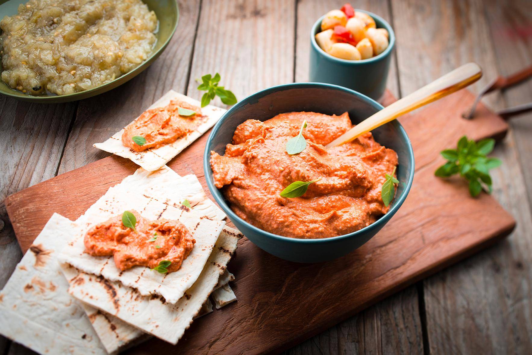 Dip z papryki i sera feta - przepisy Cook4Me | Tefal