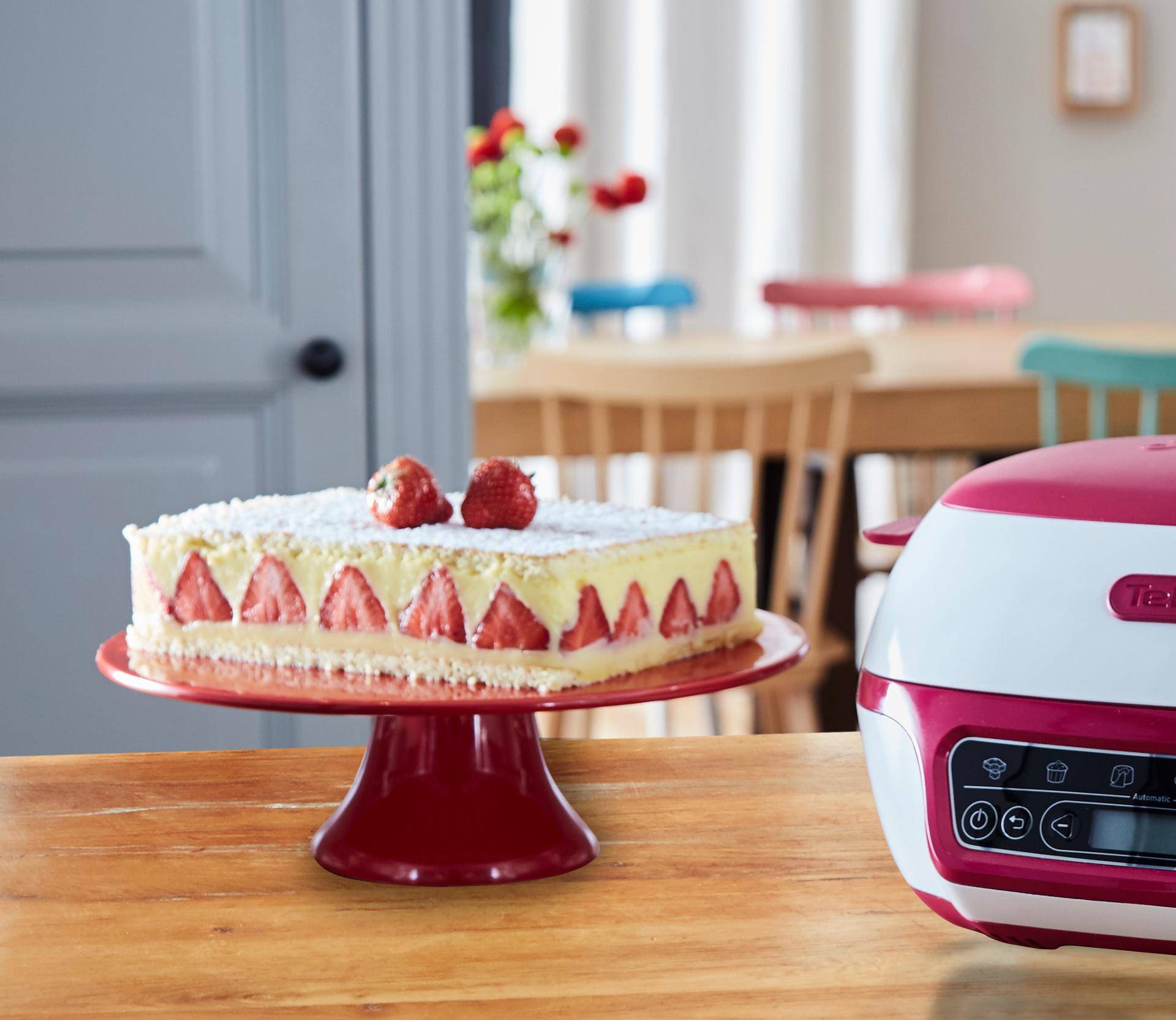 Ciasto truskawkowe - przepisy Cake Factory | Tefal