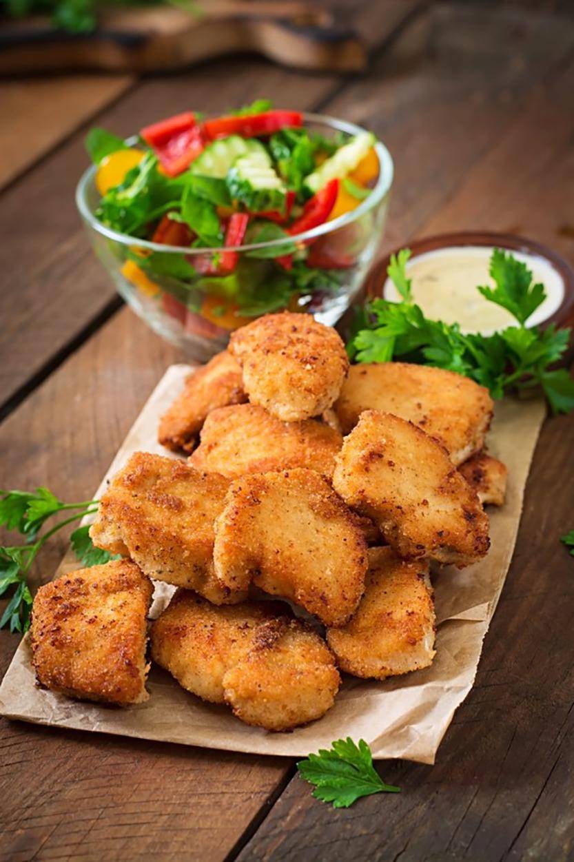 Nuggetsy z kurczaka - przepisy Easy Fry XL Surface | Tefal