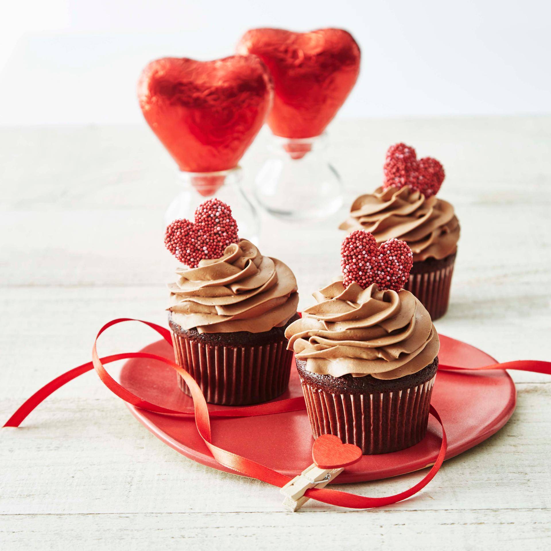 Czekoladowe babeczki red velvet - przepisy Cake Factory | Tefal