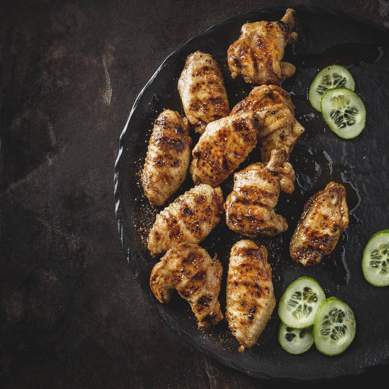 Pikantne skrzydełka z kurczaka - przepisy OptiGrill | Tefal