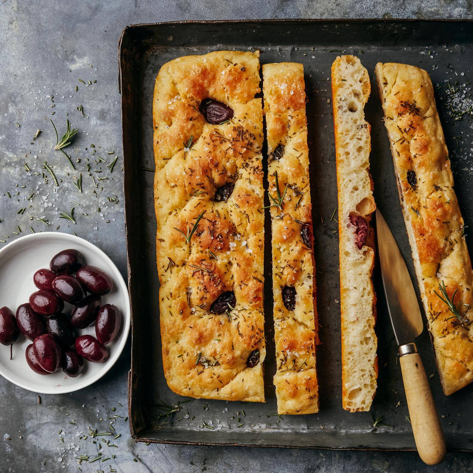 Focaccia bez wyrabiania - przepisy OptiGrill 2in1 | Tefal