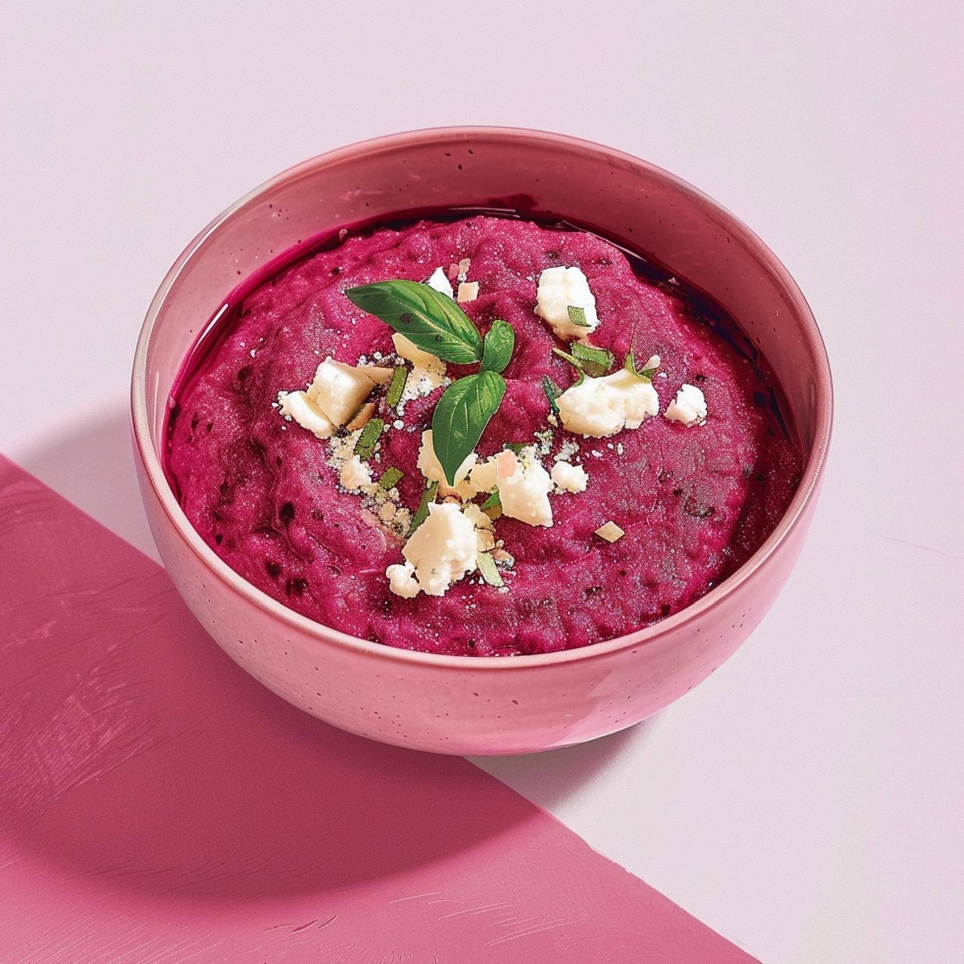 Sos z buraka i sera feta do makaronu - przepisy Blendforce Cook | Tefal