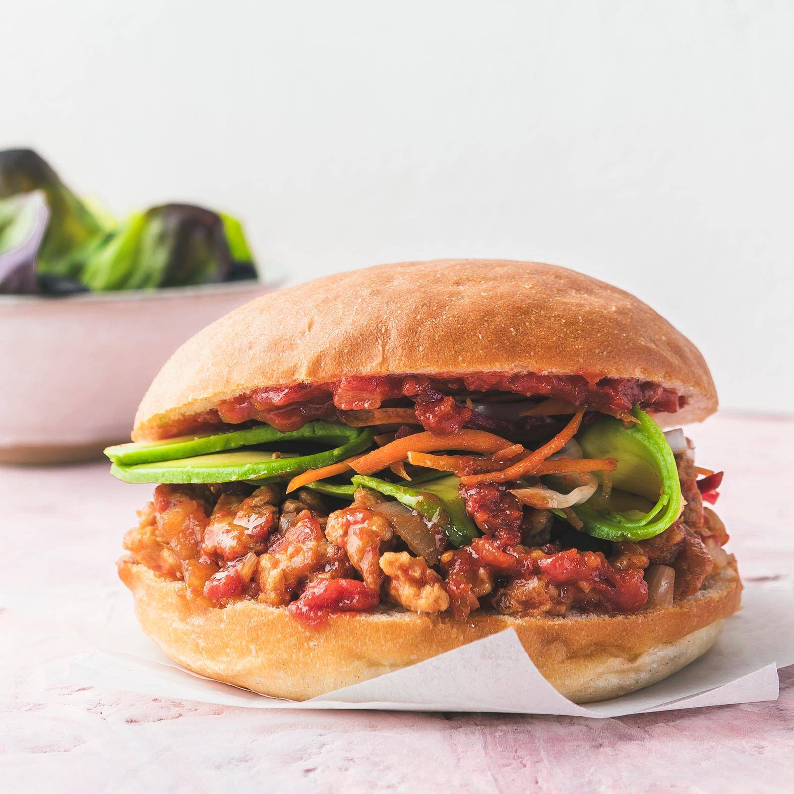 Burger wegetariański - przepisy Cook4Me | Tefal