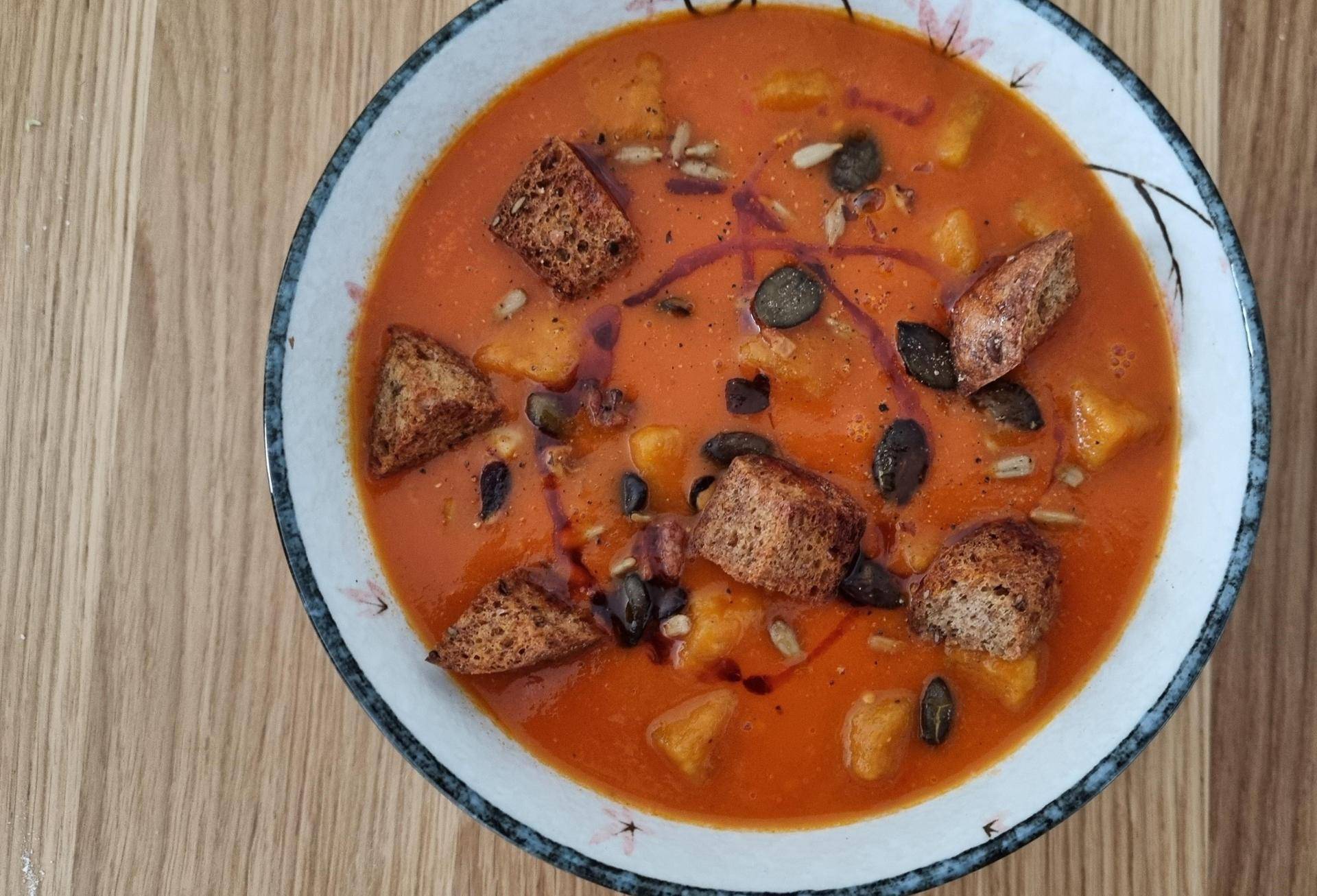 Krem z pieczonych pomidorów - przepisy Cookeo V3 | Tefal