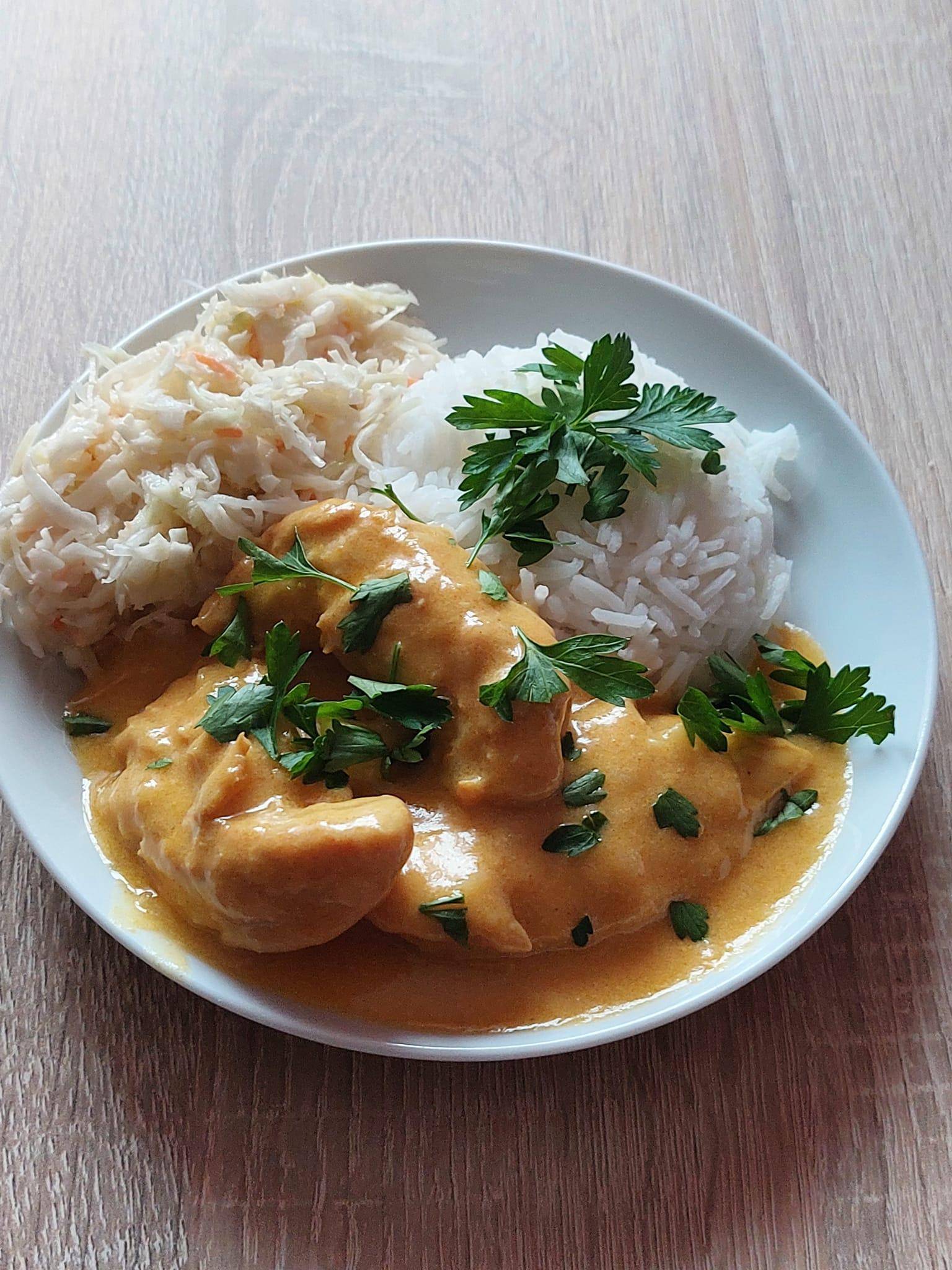 Polędwiczki z kurczaka w mleku kokosowym - przepisy Cookeo V3 | Tefal