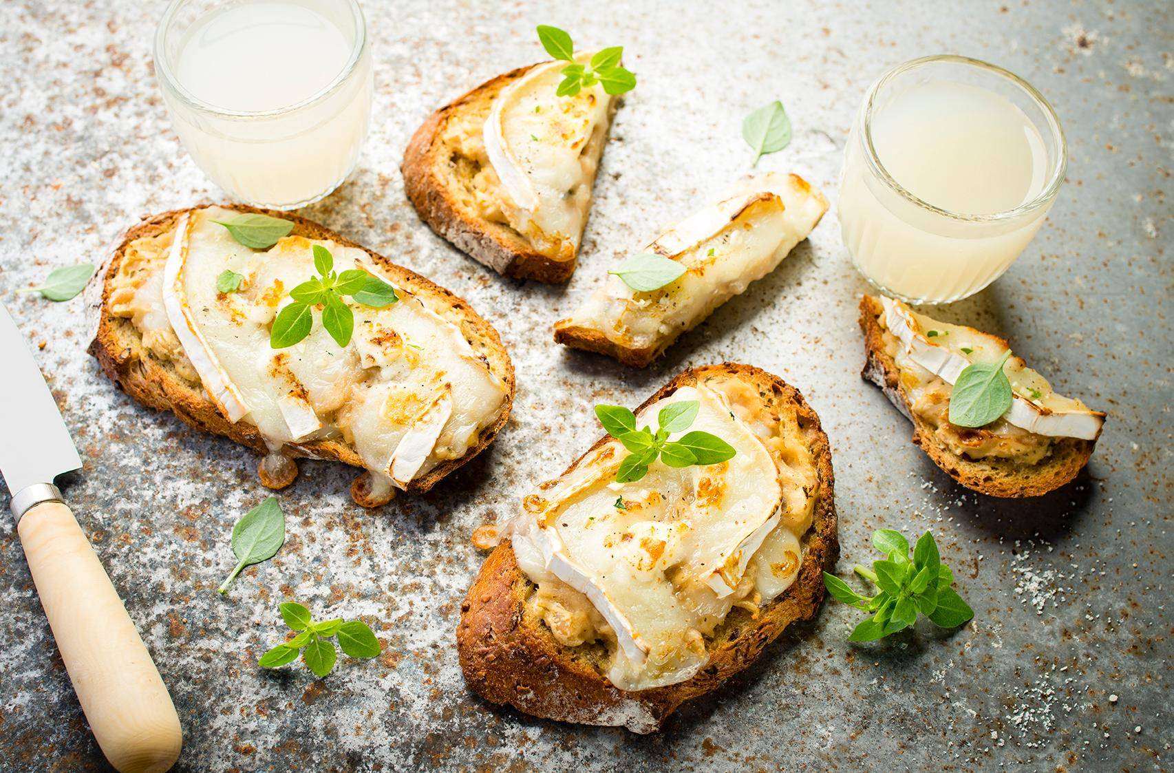 Bruschetta z fasoli i koziego sera - przepisy Cook4Me | Tefal
