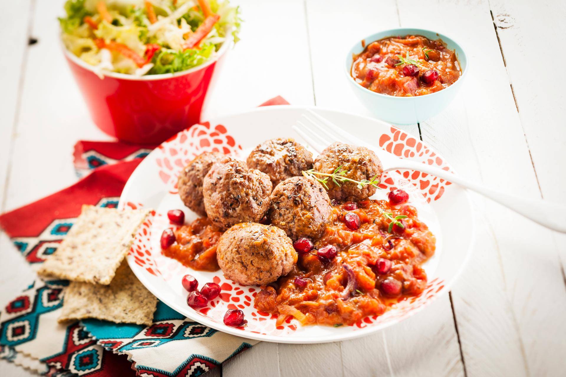 Klopsiki w sosie pomidorowym - przepisy Cook4Me | Tefal