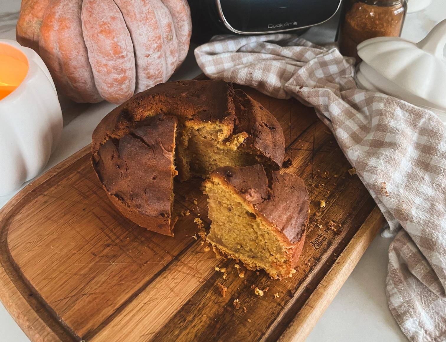 Korzenne ciasto dyniowe wg Pati - przepisy Cook4Me | Tefal