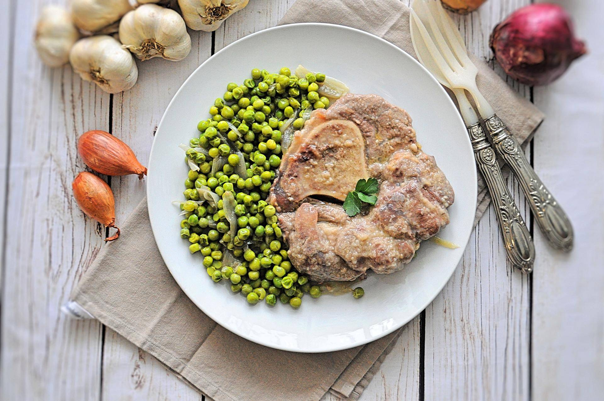 Ossobuchi z groszkiem - przepisy Cook4Me | Tefal