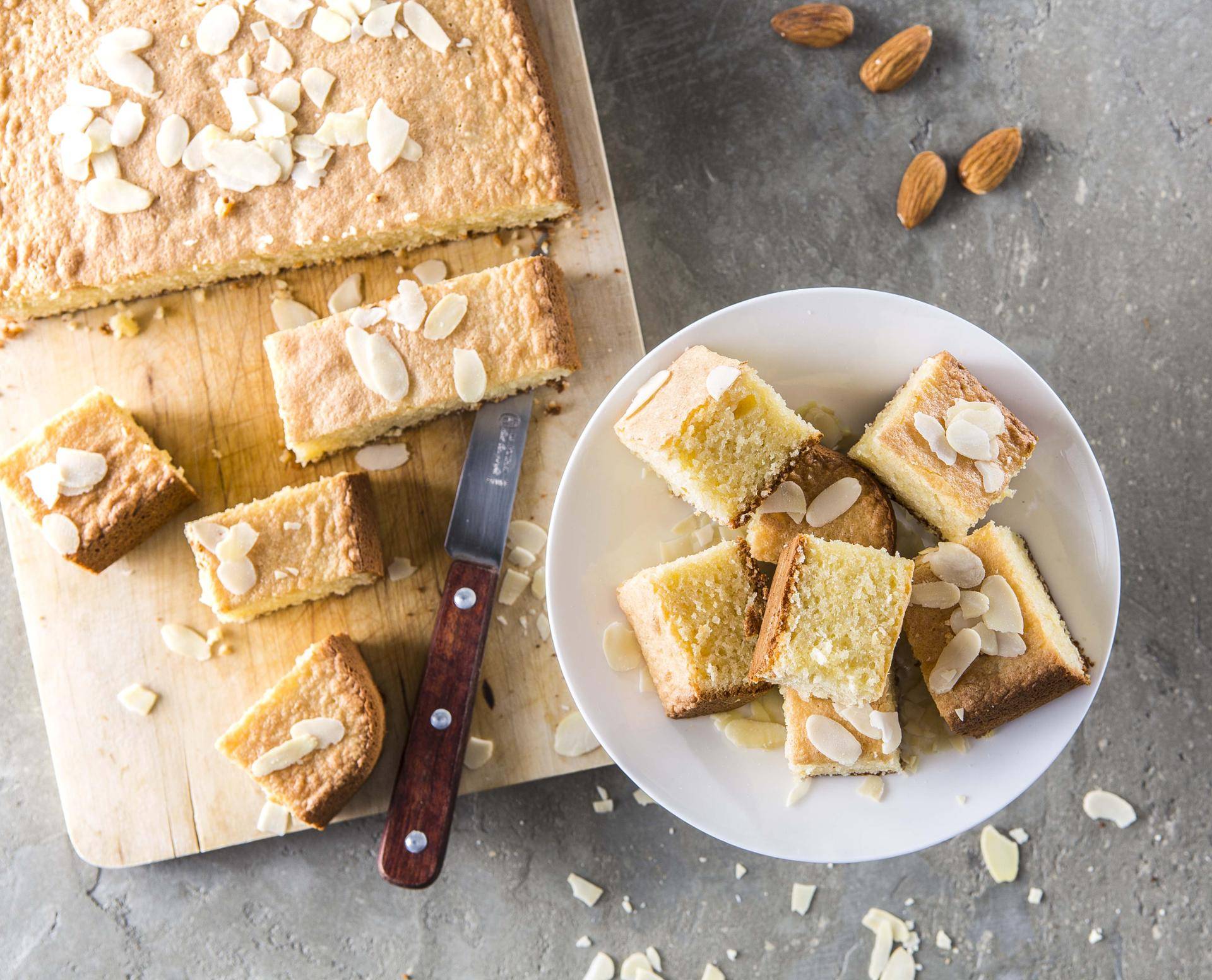 Ciasto migdałowe Pain de Gênes - przepisy Cake Factory | Tefal