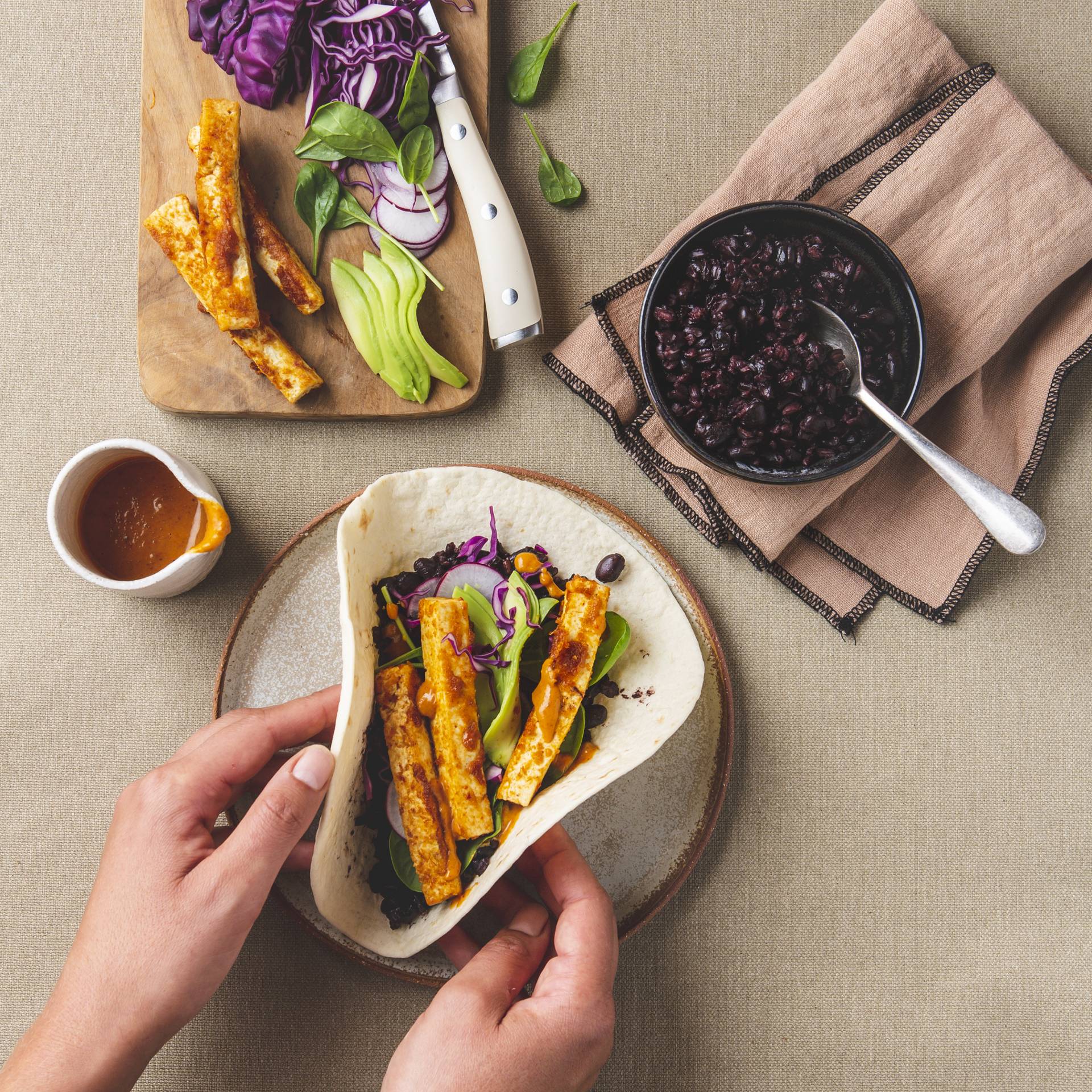 Tajskie burrito - przepisy Cook4Me | Tefal