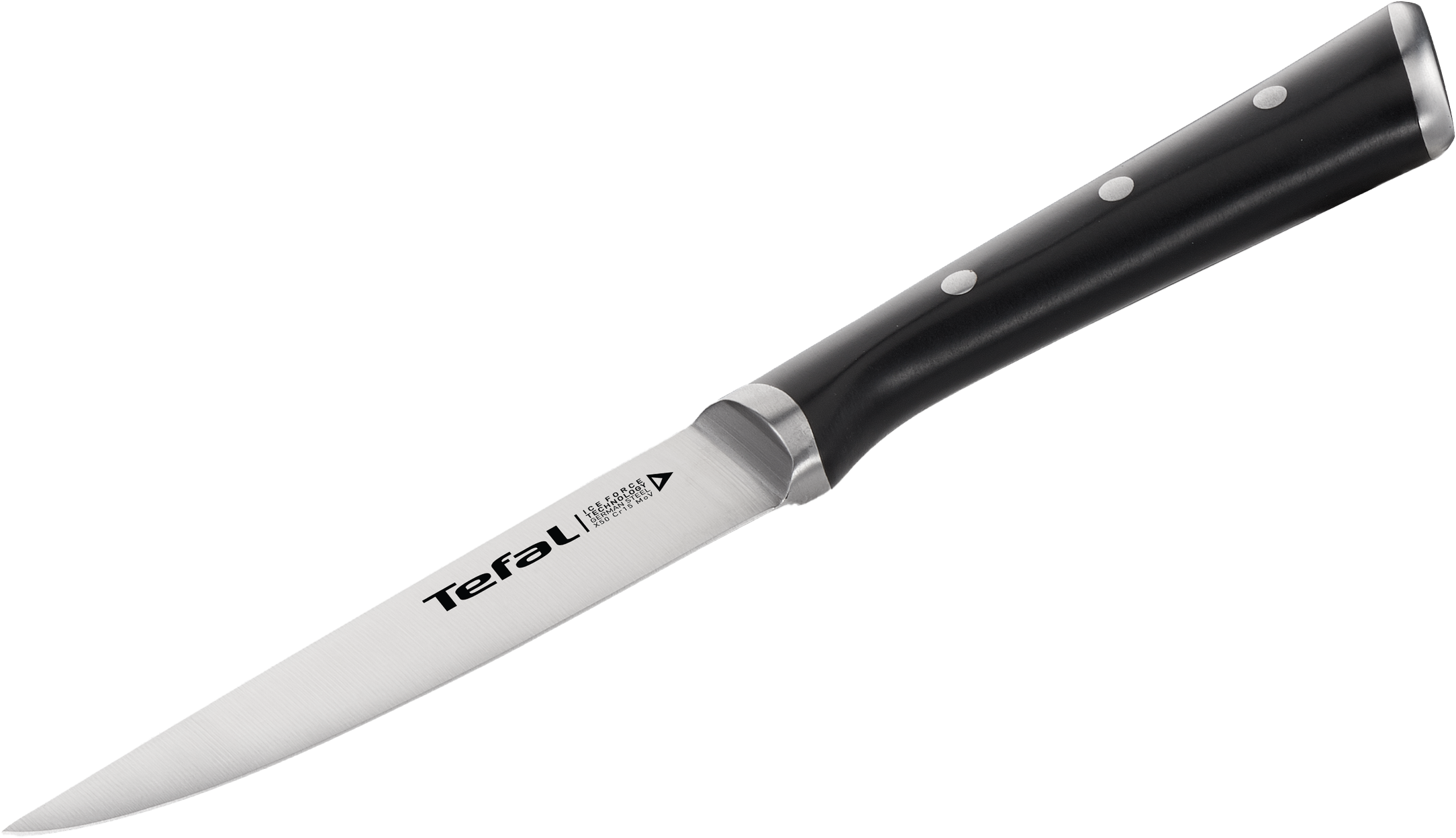 Zestaw 3 noży TEFAL ICE FORCE + ostrzałka