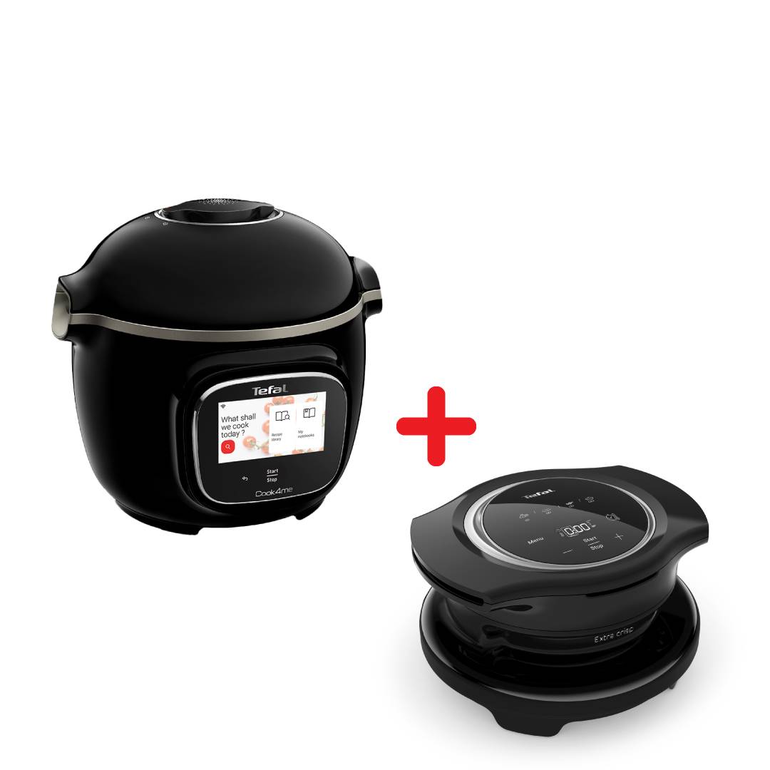 Zestaw: Multicooker Cook4Me CY9128 i pokrywa do zapiekania Extra Crisp